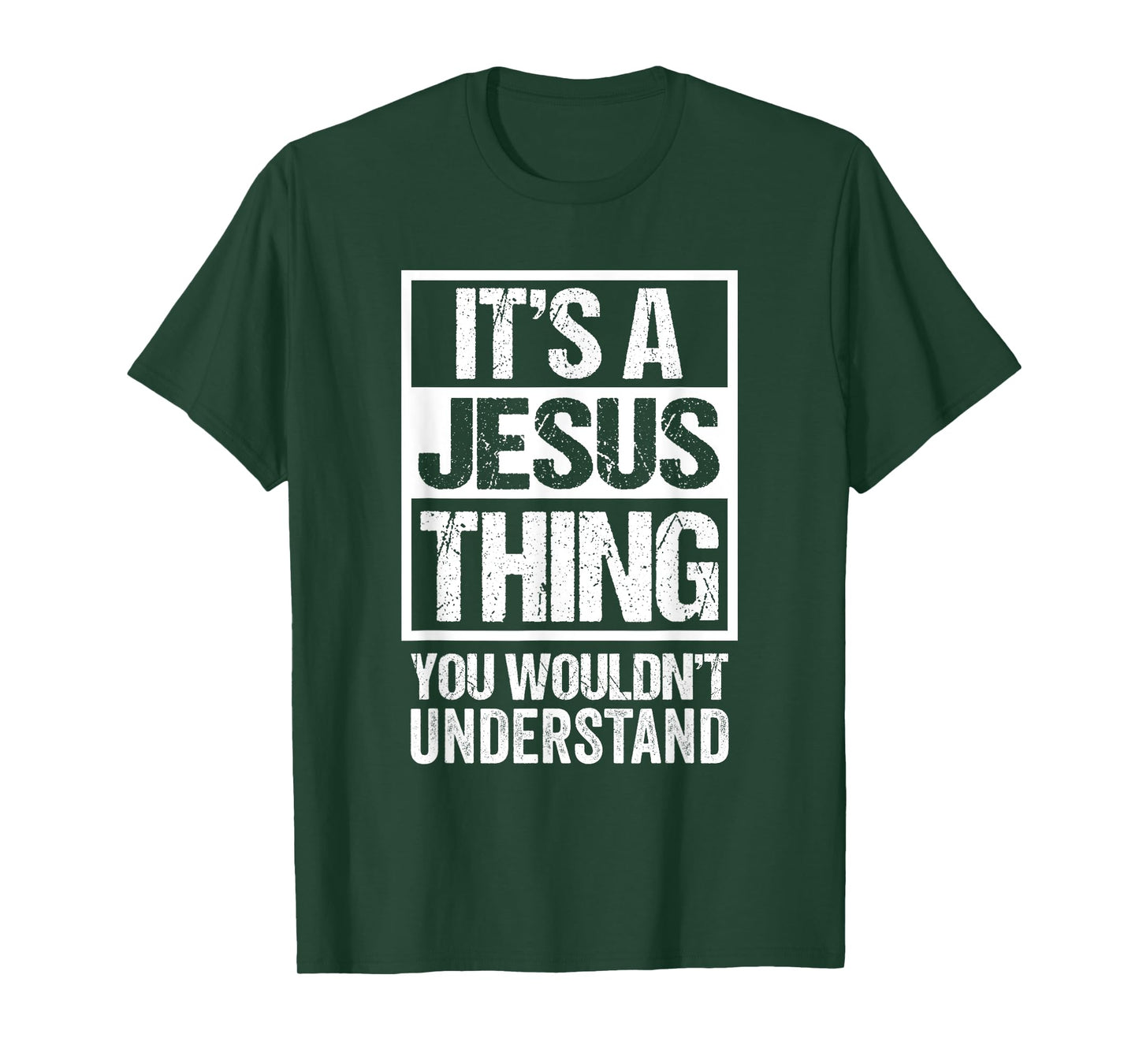 It's A Jesus Thing You Wouldn't Understand - First Name T-Shirt