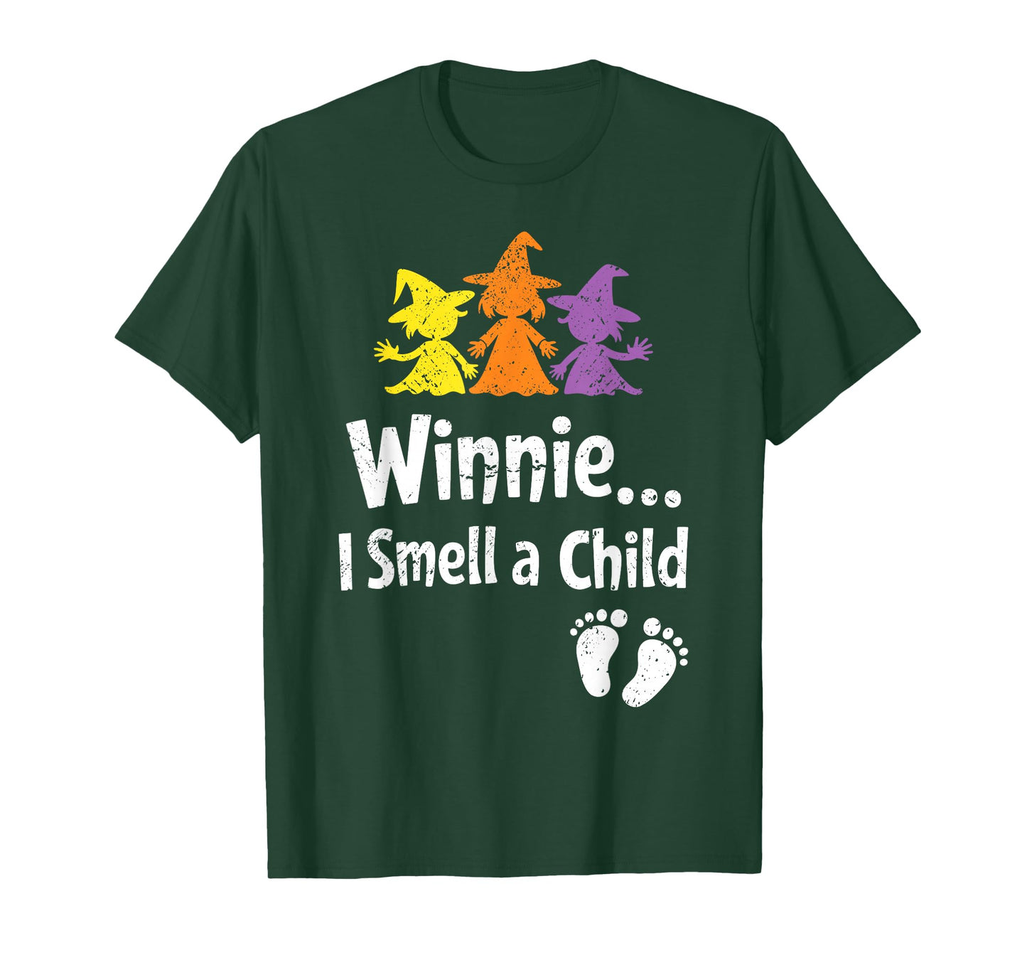 Winnie i Smell a Child Halloween Pregnancy T-Shirt