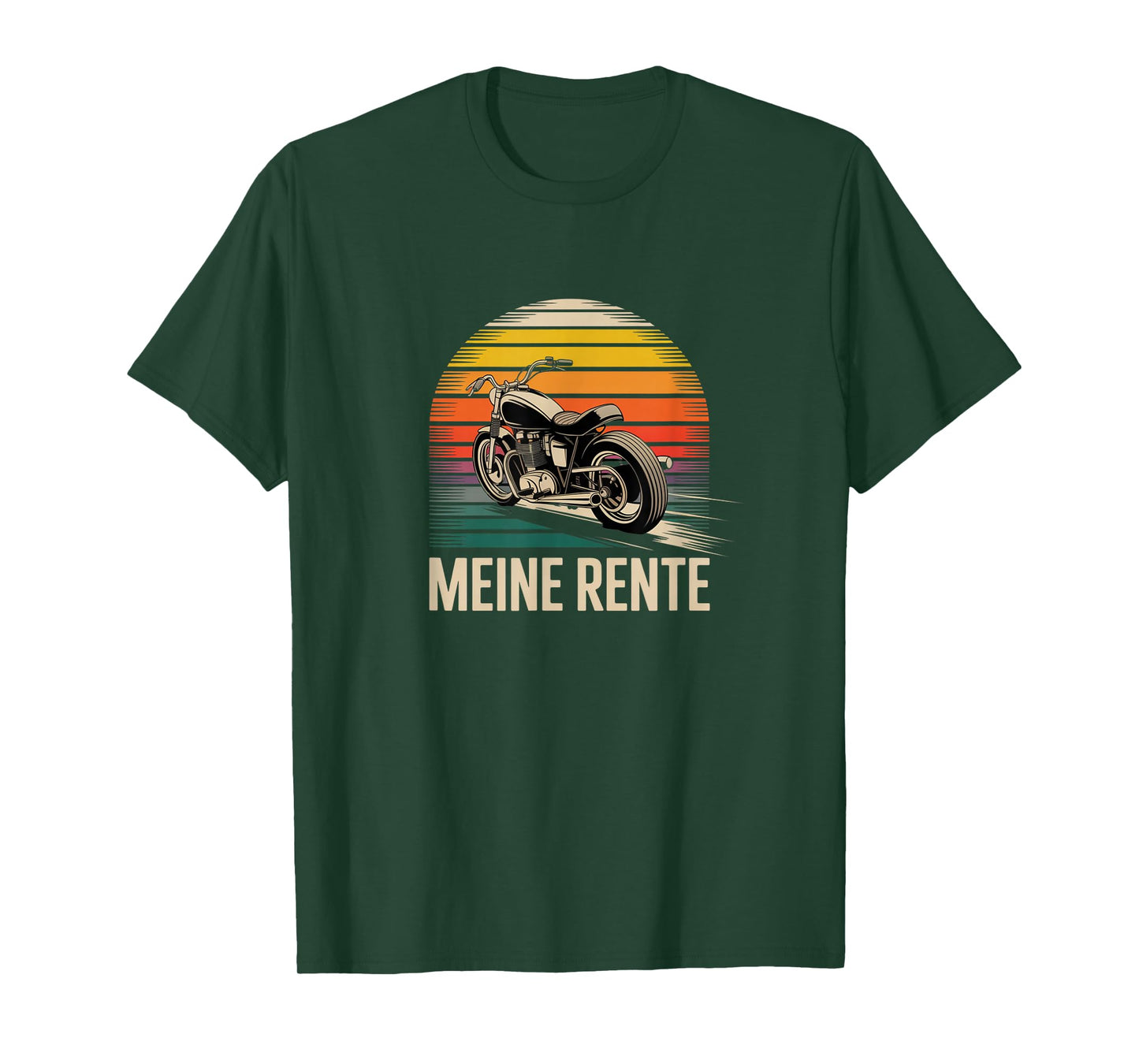 Vintage Motorcycle Outfit | Santa Cruz Retro Bike T-Shirt