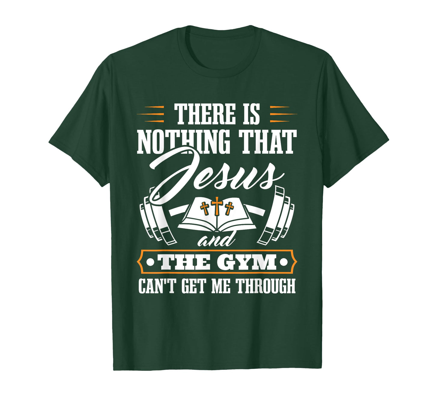There Is Nothing That Jesus And The Gym Christian Workout T-Shirt