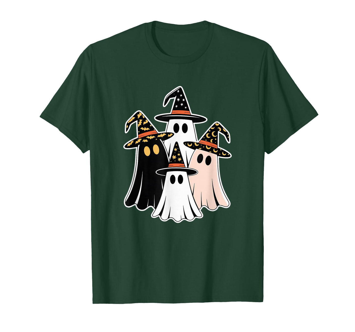 Halloween Ghosts Witch Ghost T-Shirt