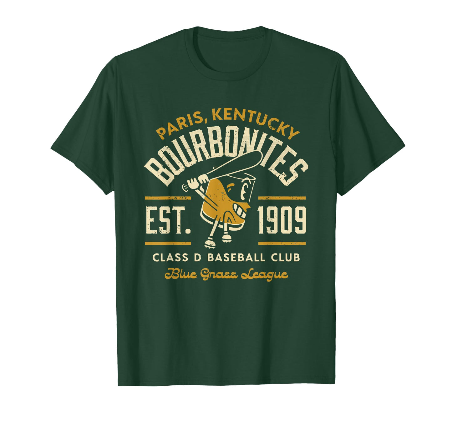 Paris Bourbonites Kentucky Vintage Defunct Unisex T-Shirt