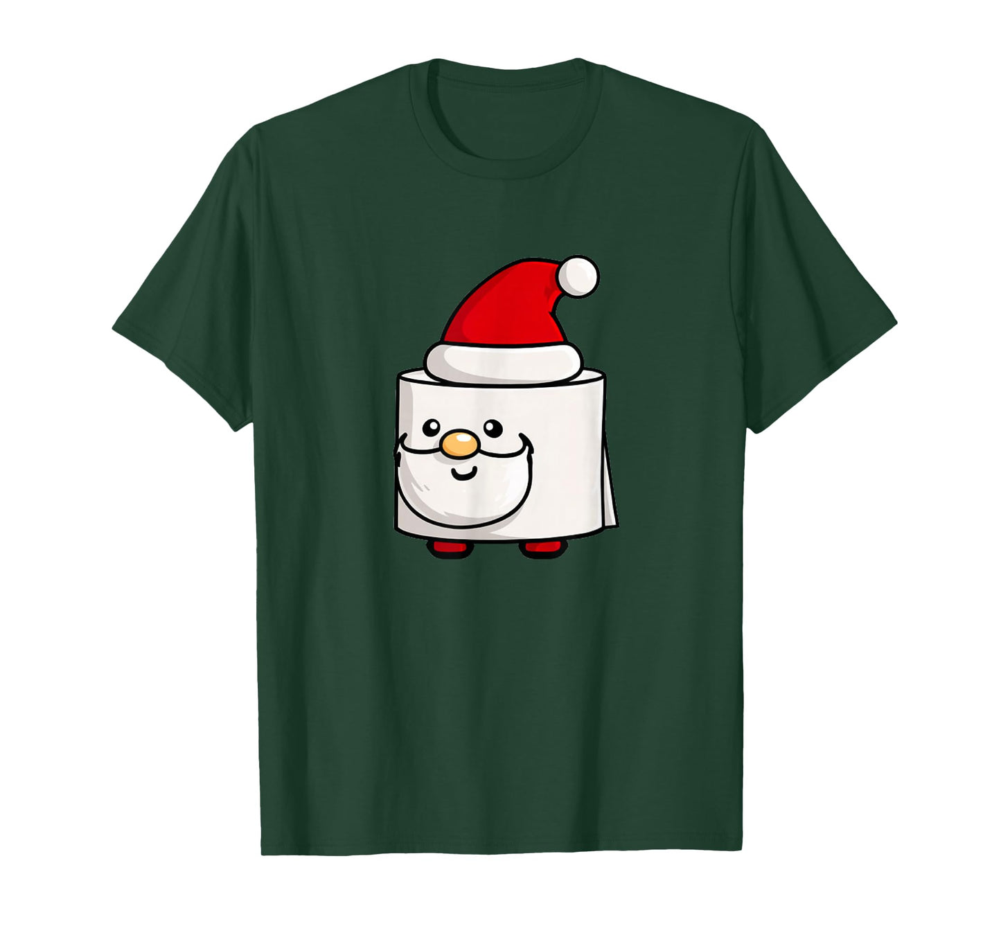 Xmas Toilet Paper Costume in Santa Claus Style T-Shirt