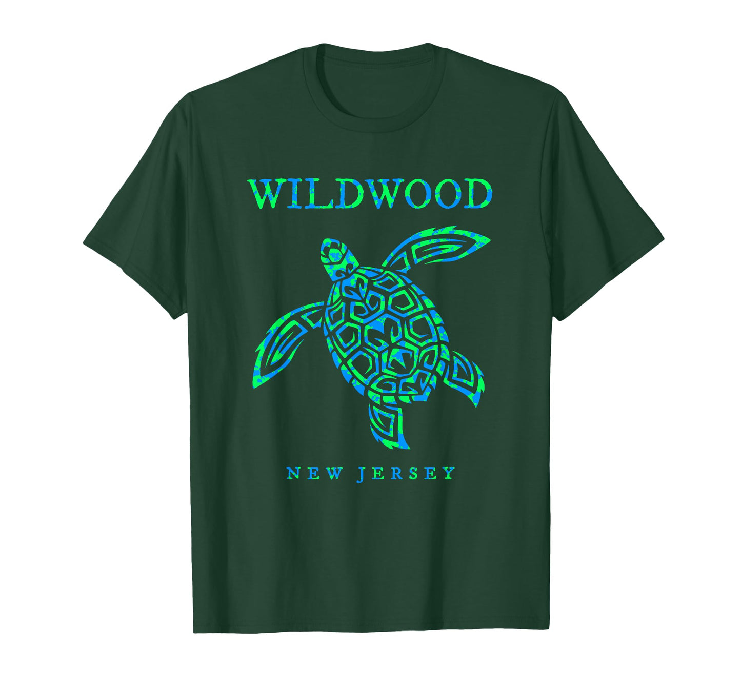 Wildwood New Jersey Sea Turtle Boys Girls Toddler Souvenir T-Shirt