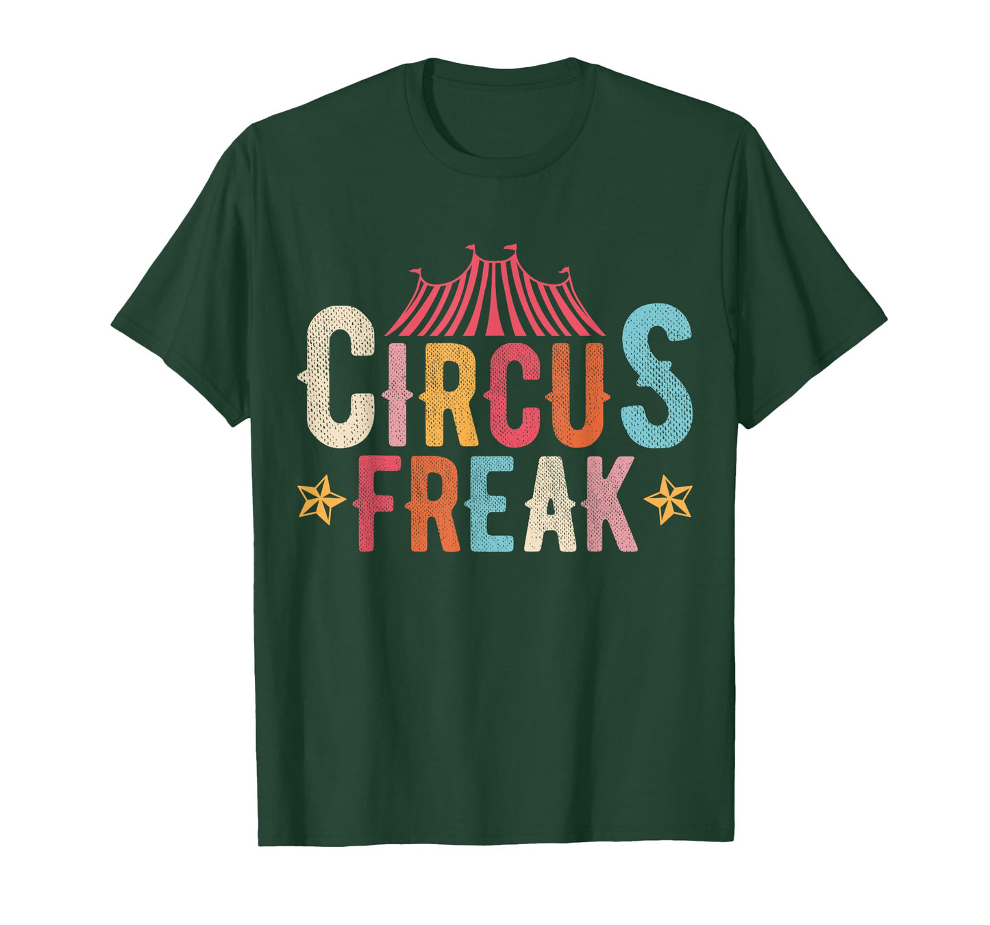 Circus Freak Circus Enthusiast Performers Vintage Retro T-Shirt