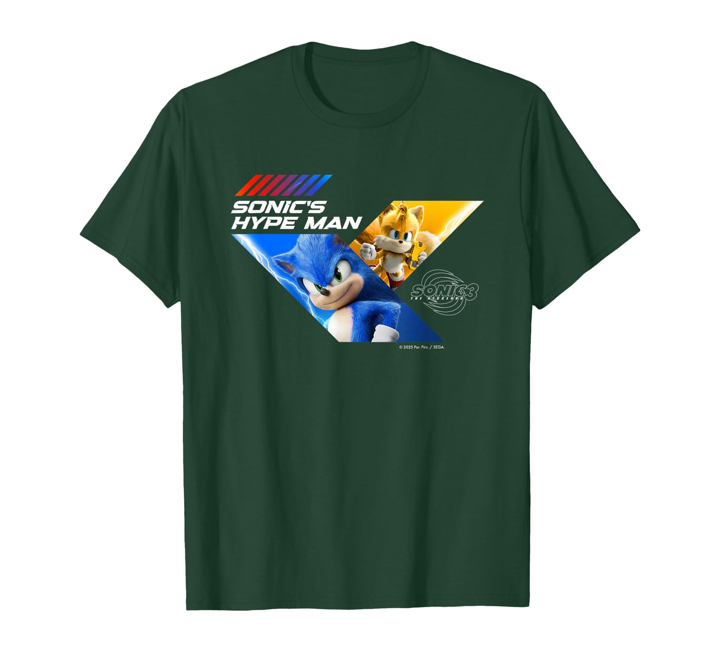 Sonic the Hedgehog 3 - Sonic & Tails "Sonic's Hype Man" T-Shirt