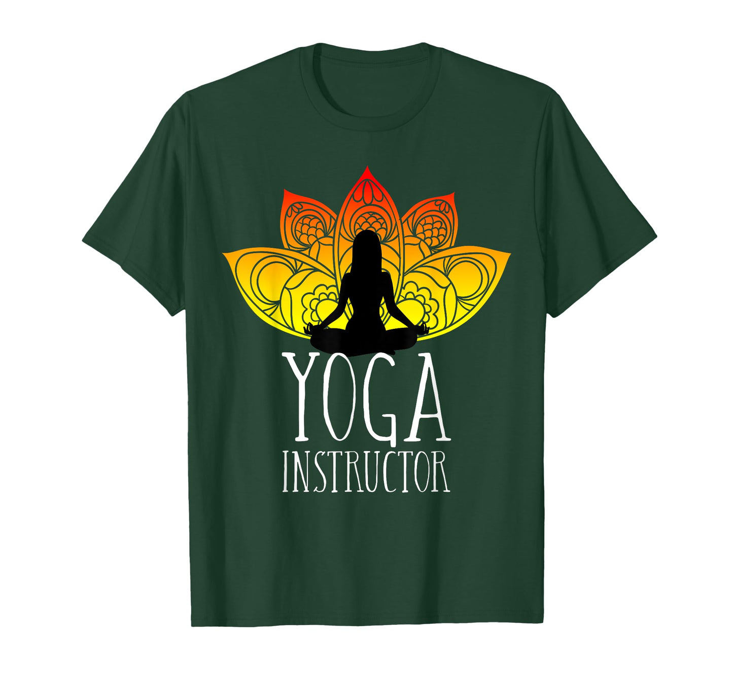 Yoga Instructor Trainer Teacher Namaste Zen Mindfulness Yoga Men Women T-Shirt