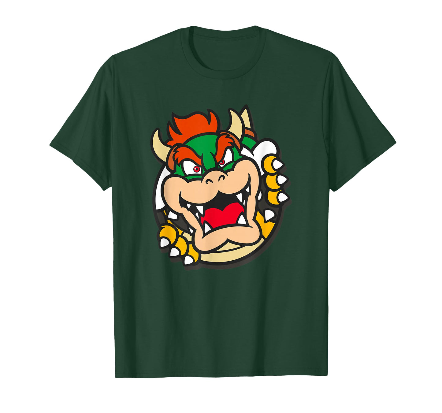 Super Mario Bowser Koopa Pop Out Portrait T-Shirt