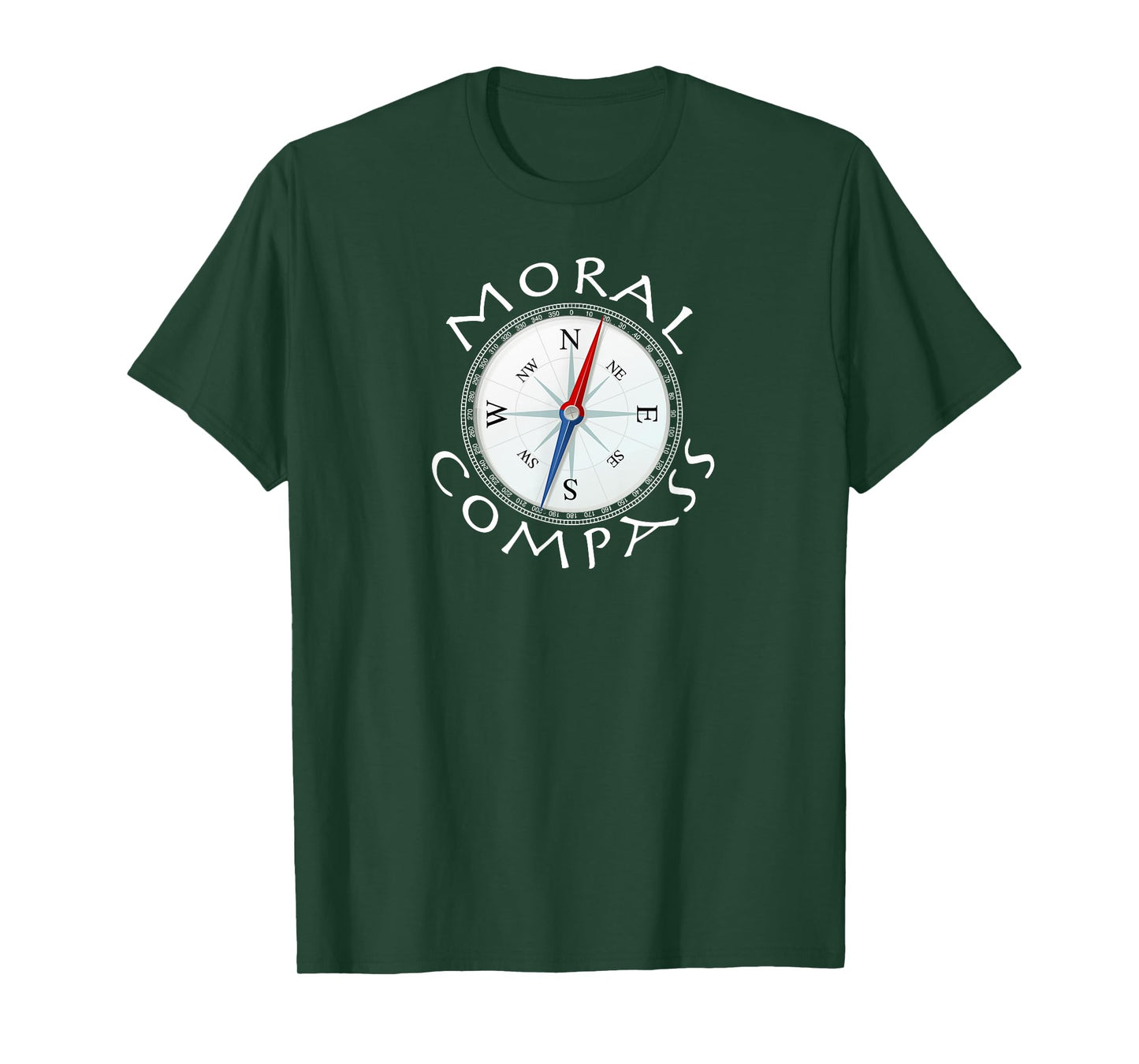 Moral Compass Tshirt Core Principles Standards Tee Shirt T-Shirt