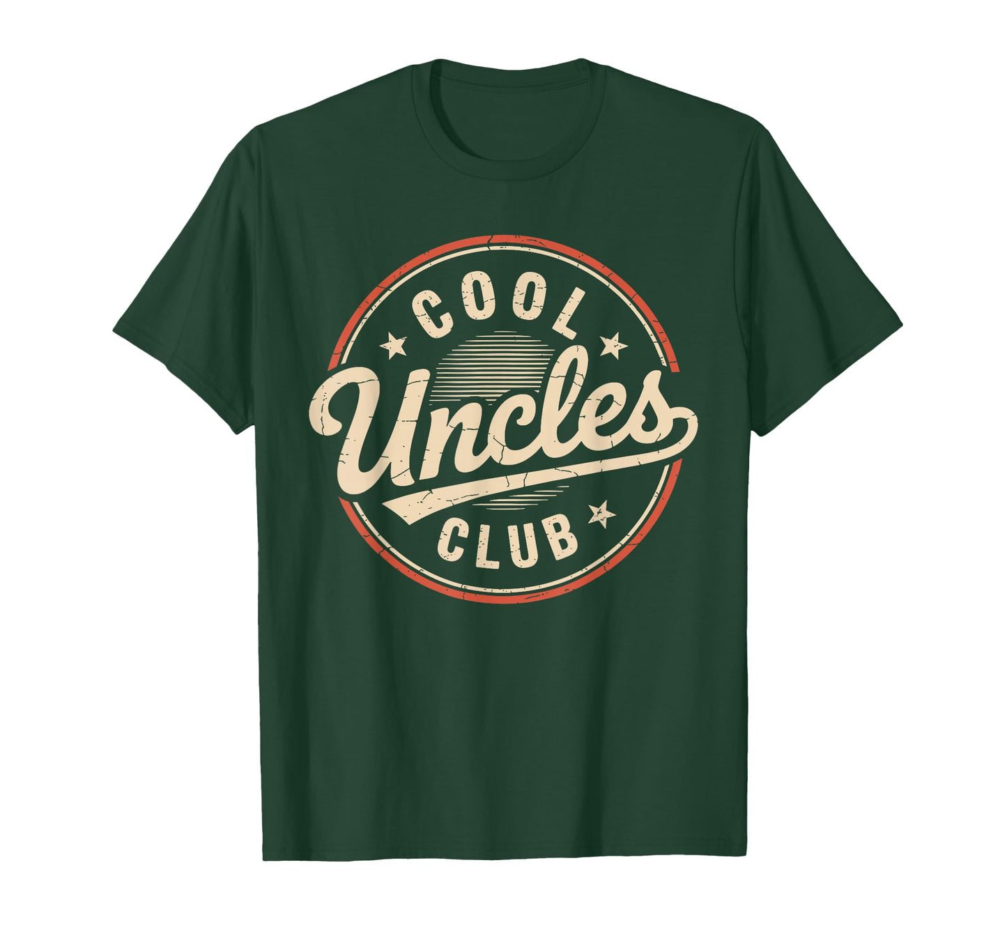 Vintage Cool Uncles Club Funny Uncle Fathers Day T-Shirt