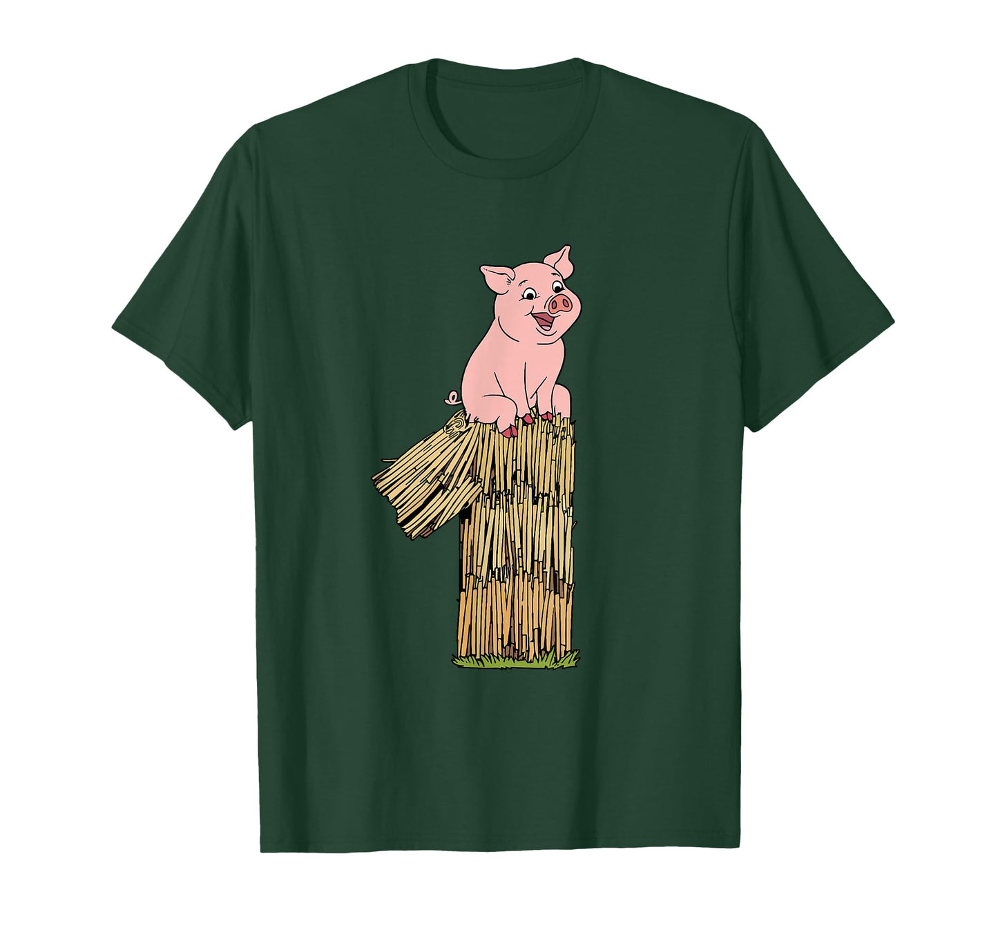 Three Little Pigs Pig 1 Halloween Costume Kids Adults T-Shirt