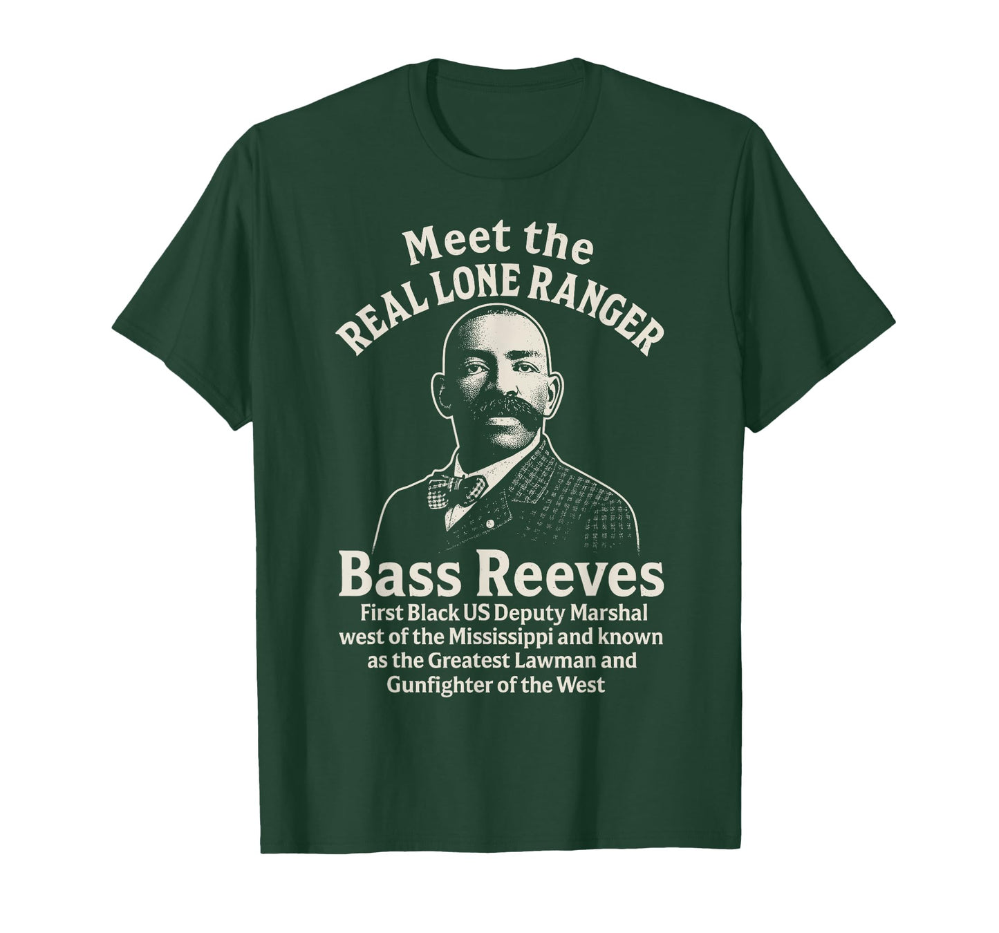 Bass Reeves First Black US Marshal Black History Bass Reeves T-Shirt