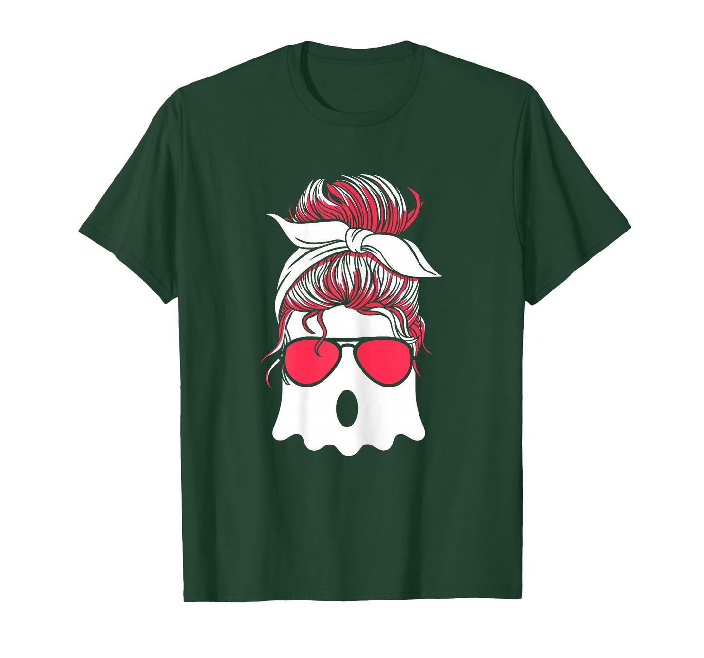 Female Ghost - Halloween T-Shirt