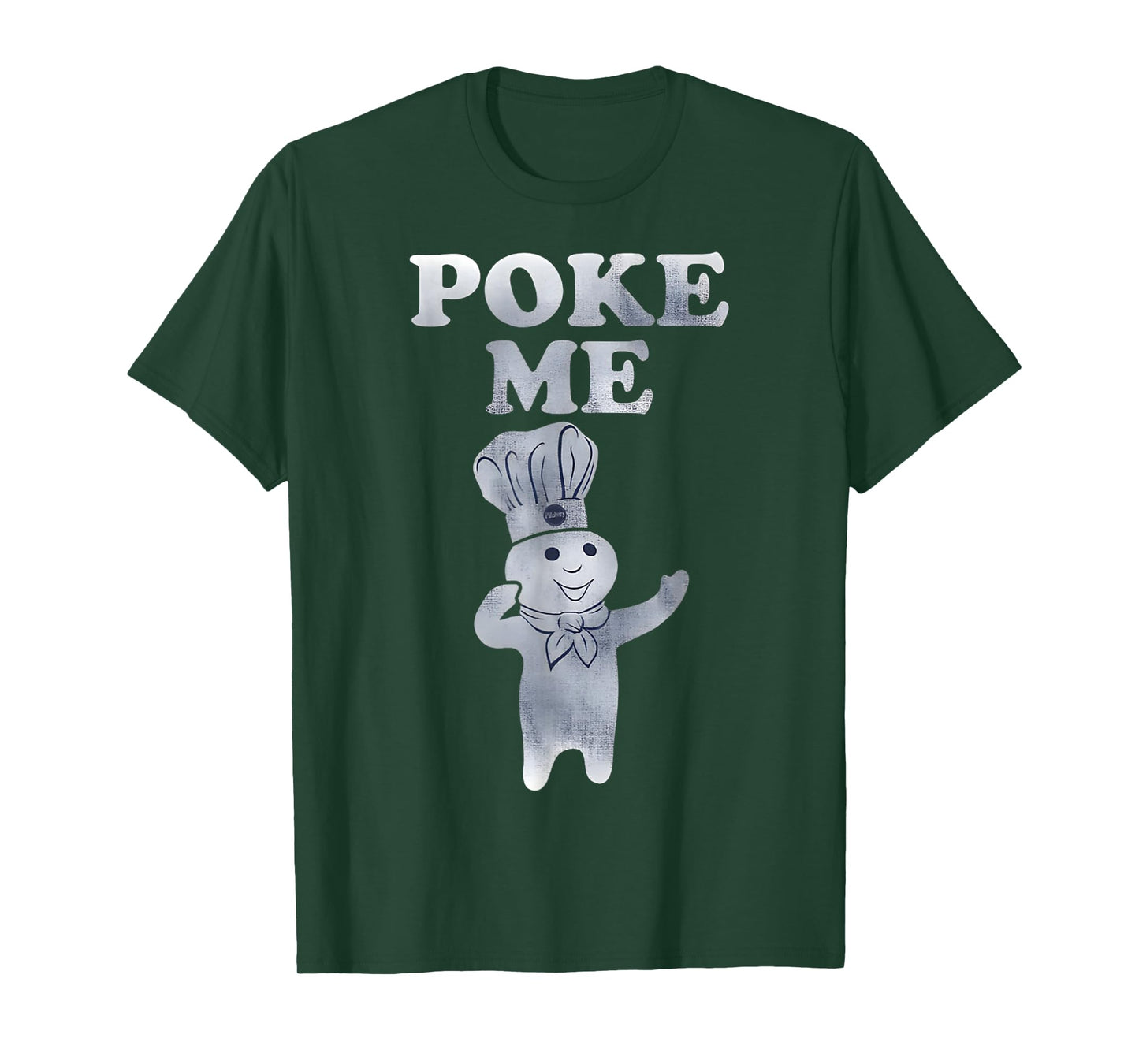 Pillsbury Doughboy Poke Me Costume T-Shirt