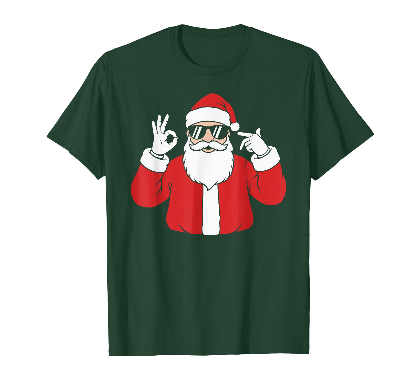 Santa Number 67 Gen Alpha Slang Meme Funny Christmas T-Shirt