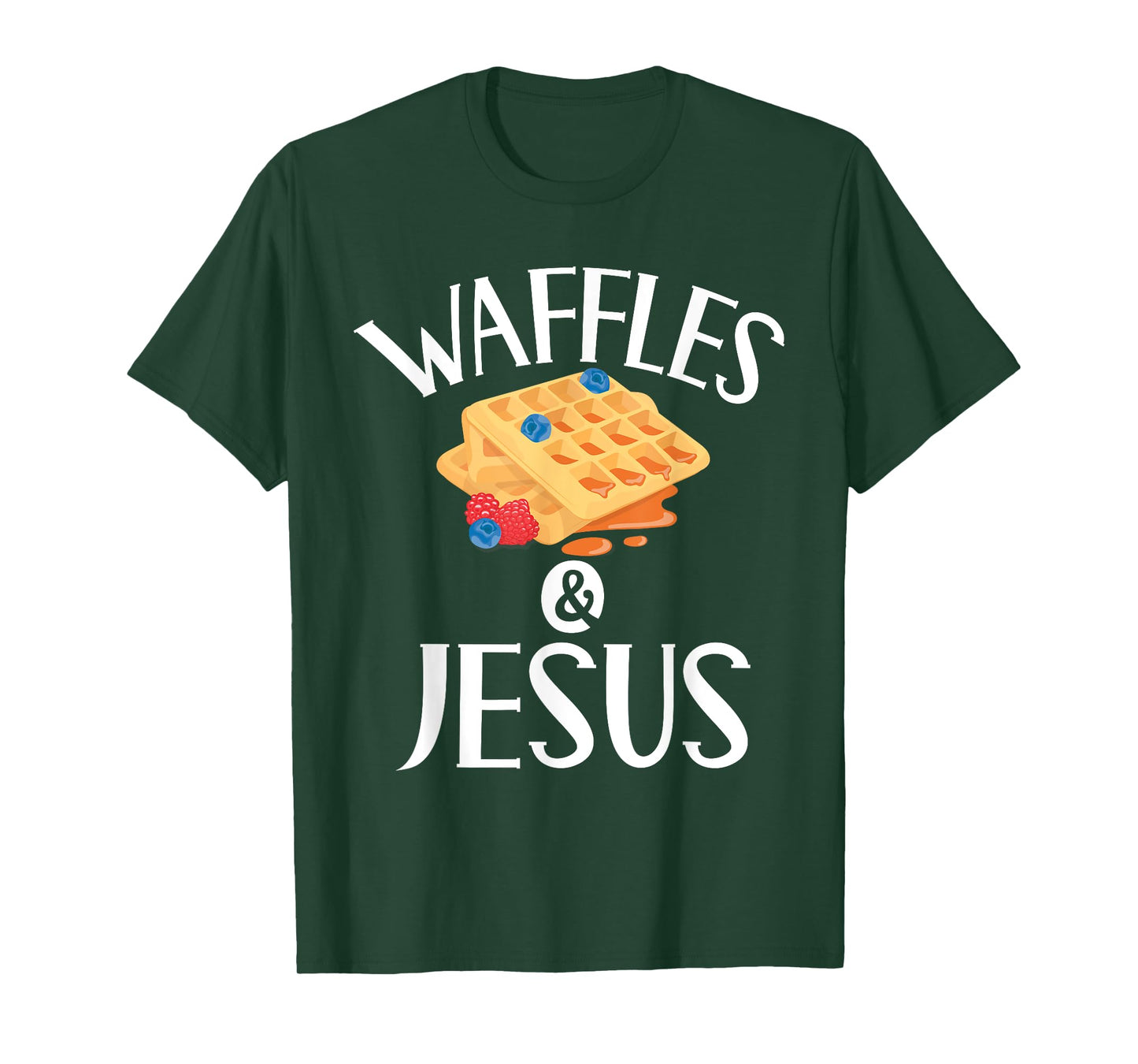 Waffles and Jesus Waffle T-Shirt