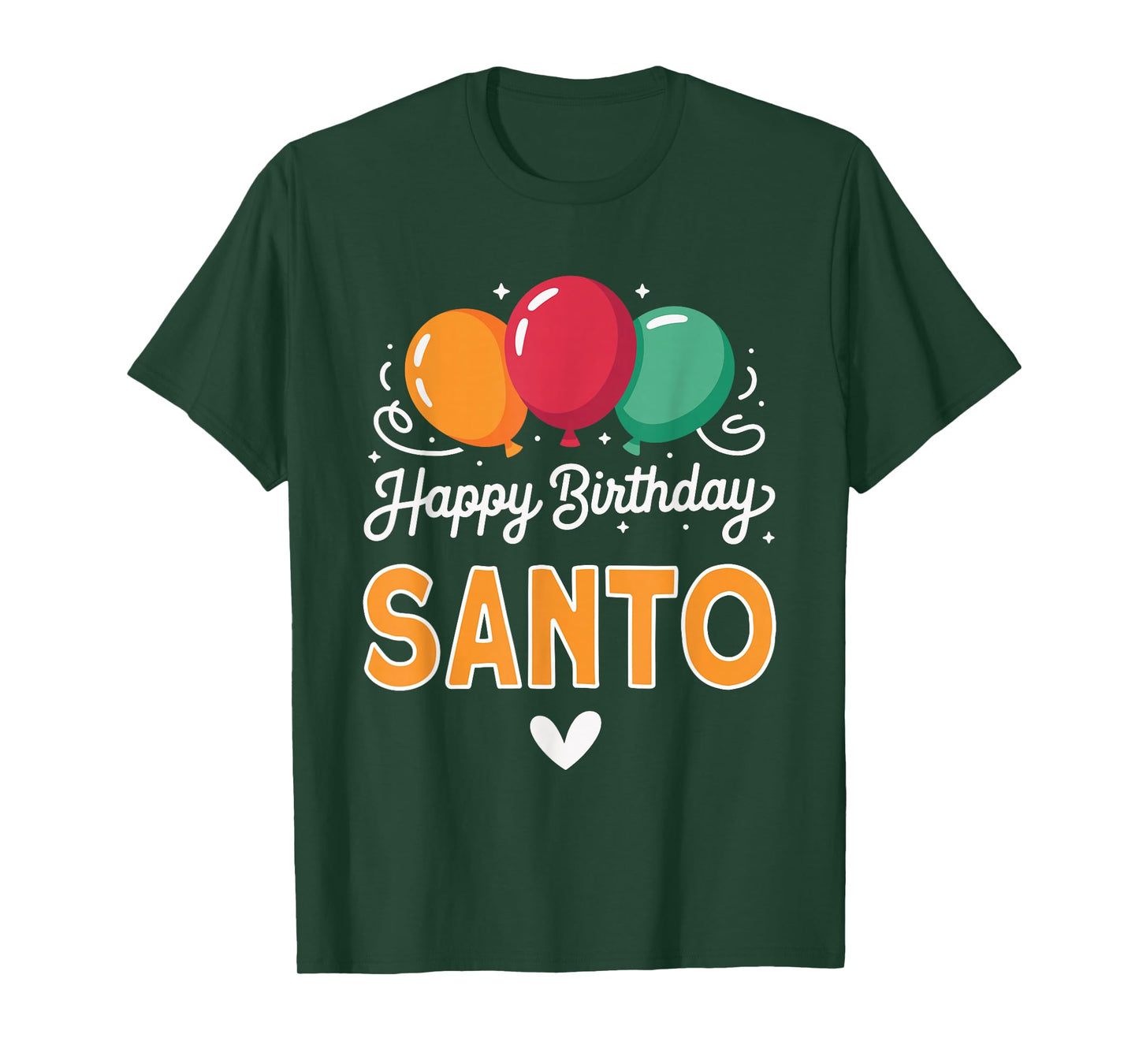 Happy Birthday Saying Santo T-Shirt