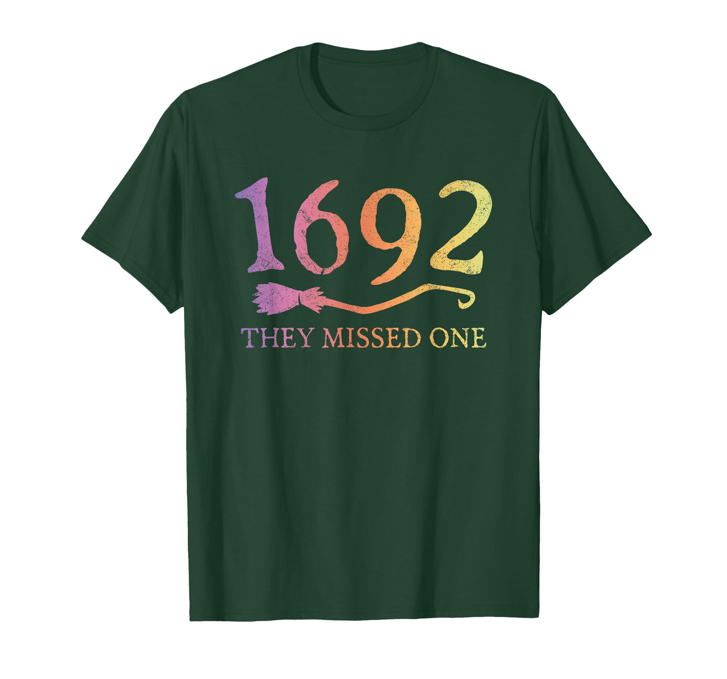 1692 They Missed One Halloween Funny Witchy Salem Costume T-Shirt
