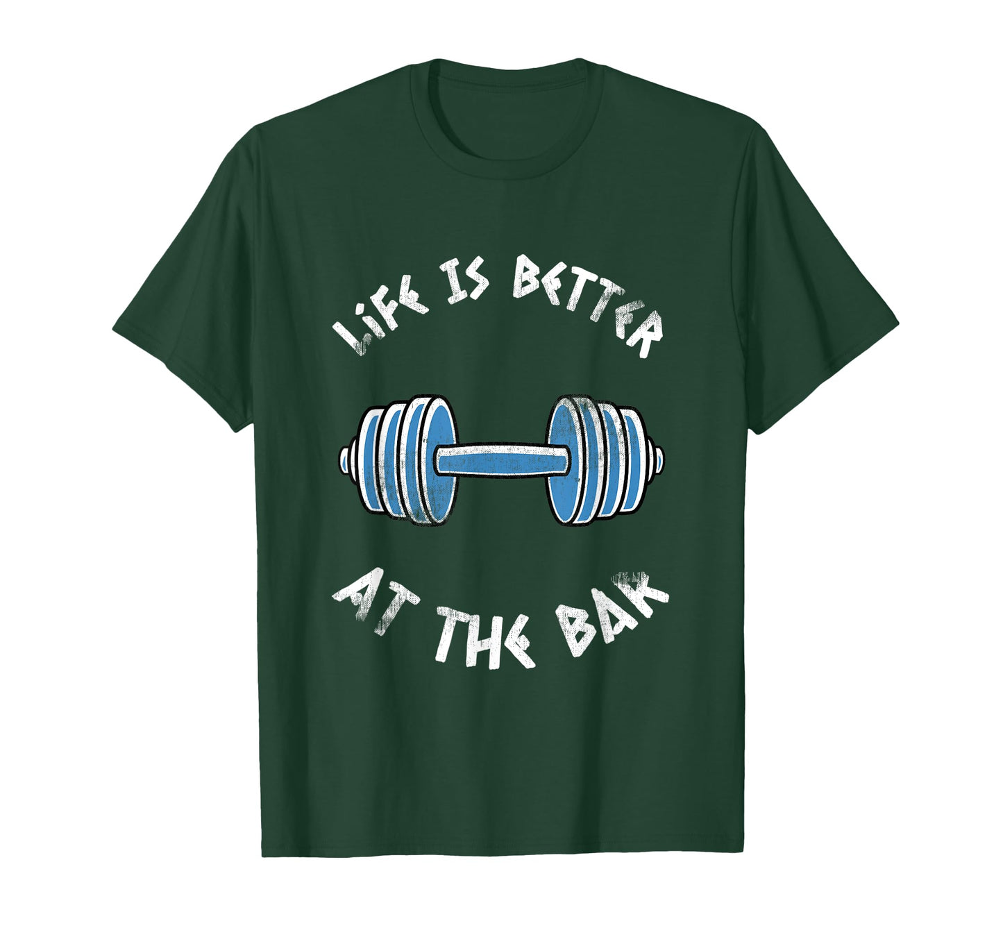 Funny Gym "Life Is Better At The Bar" Vintage Graphic Tee