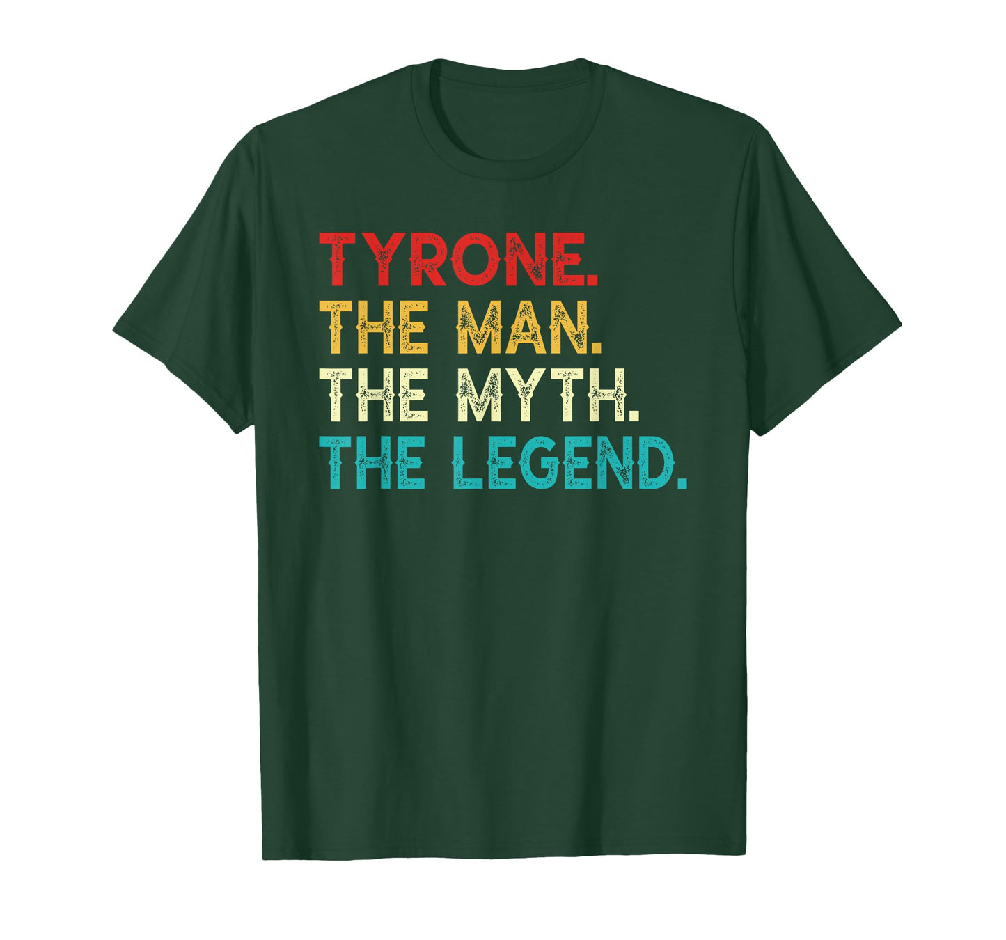 TYRONE The Man The Myth The Legend Funny Vintage TYRONE T-Shirt