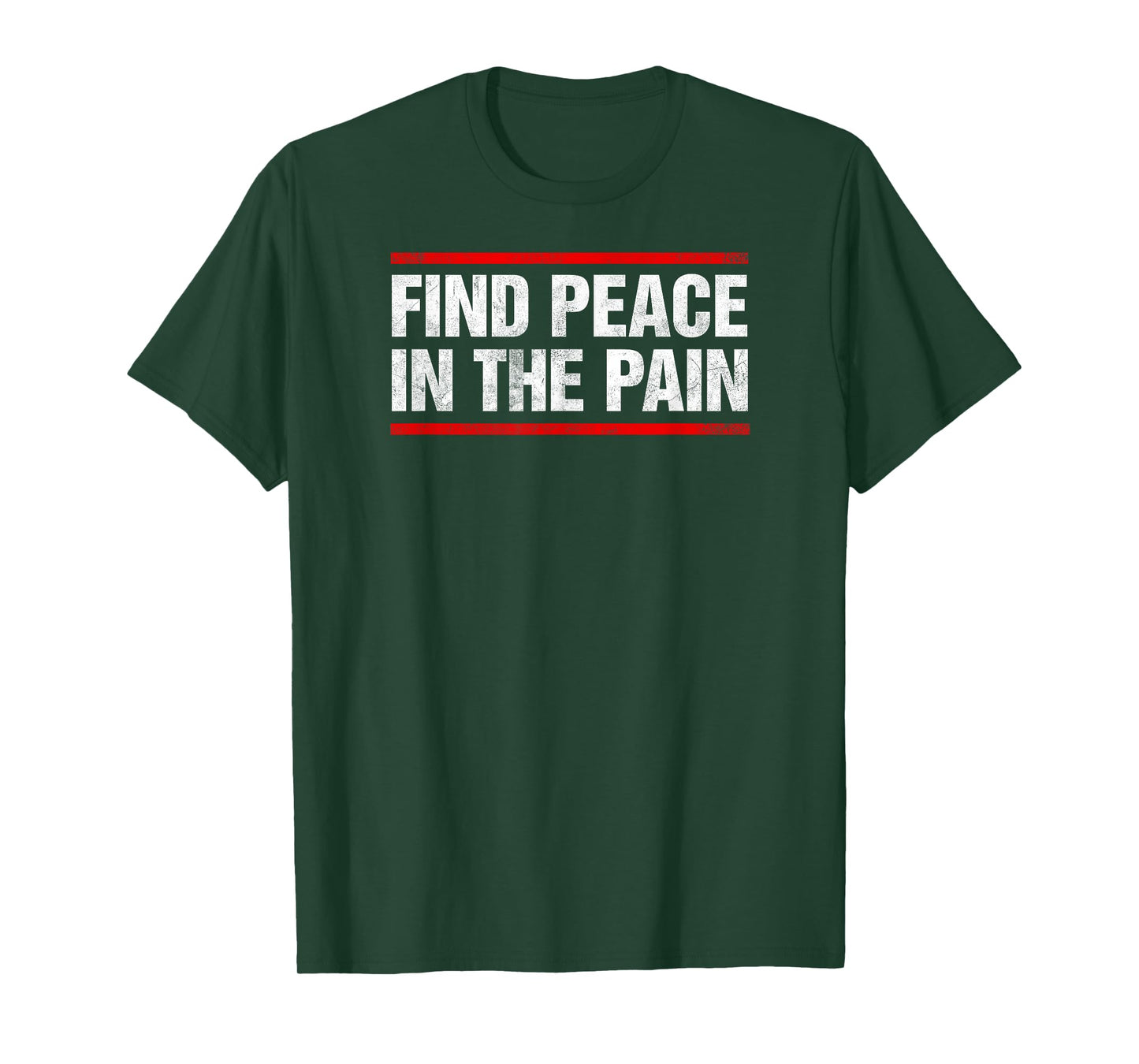 Find Peace In The Pain Vintage Distressed T-Shirt