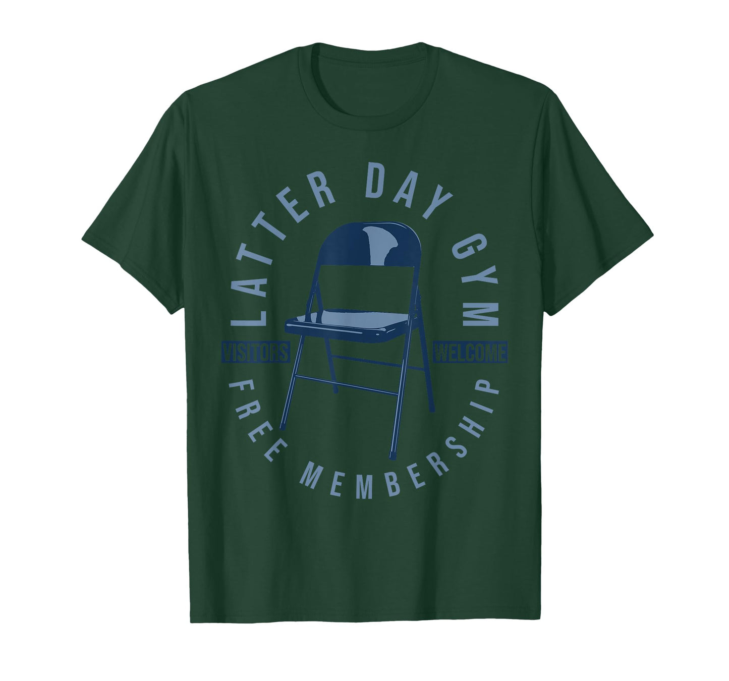 Latter-Day Gym Missionary LDS Church Funny Mormon T-Shirt