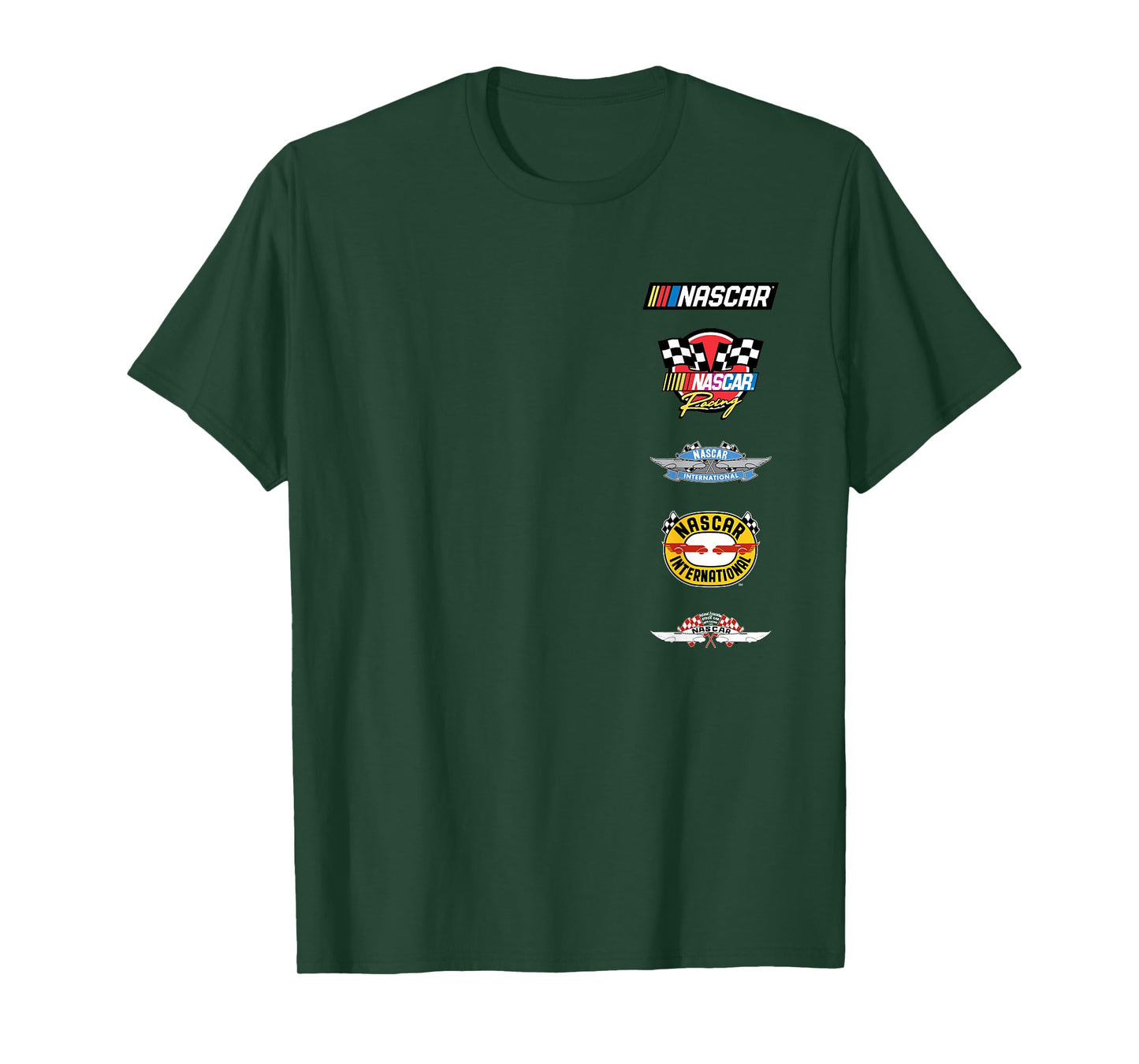 NASCAR - Stacked Historical Racing Logos T-Shirt