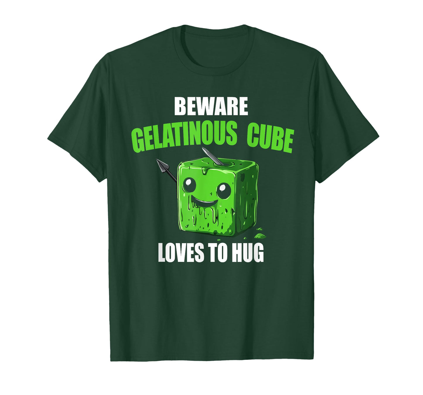 Beware Gelatinous Cube Loves To Hug T-Shirt