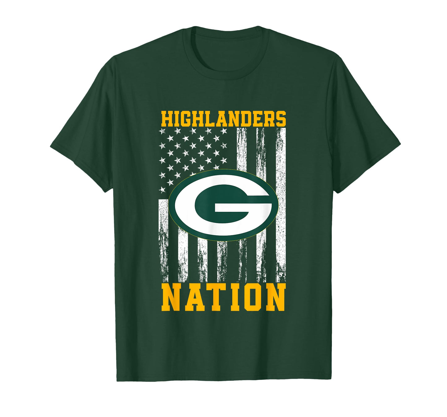 Glenvar Highlanders Logo Nation HS T-Shirt