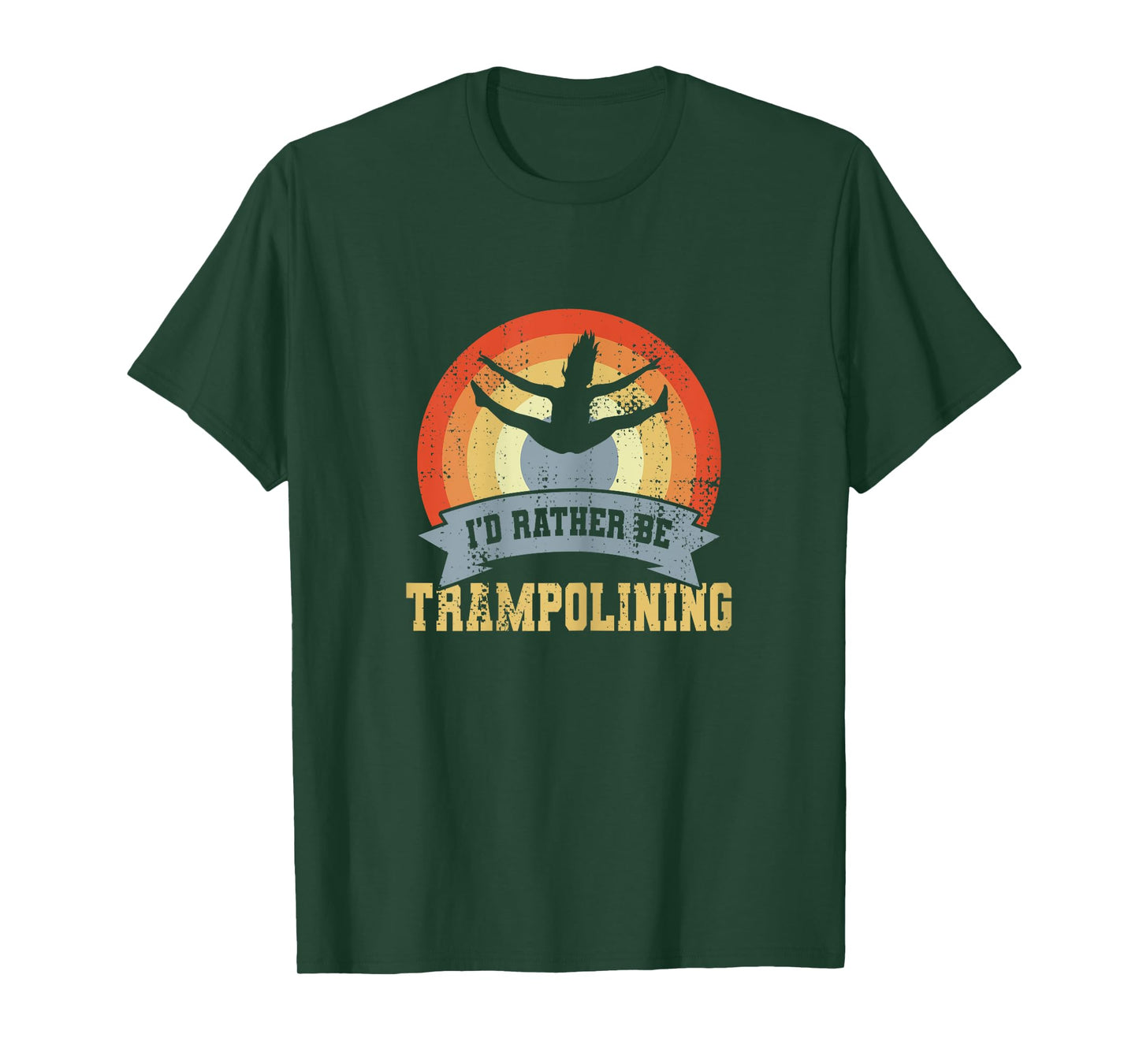 Vintage Trampolining Saying Trampoline Gymnast T-Shirt