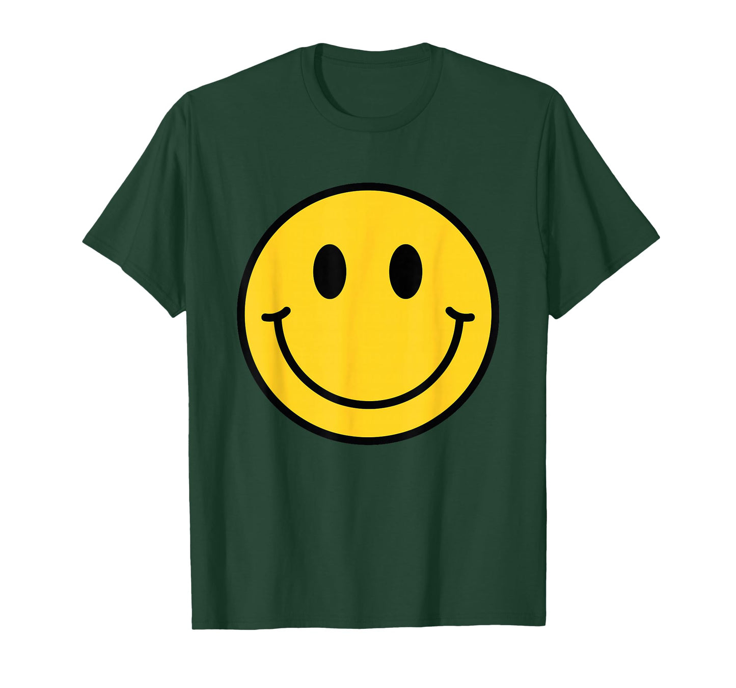 70s Yellow Smile Face Shirt Cute Happy Peace Smiling Face T-Shirt