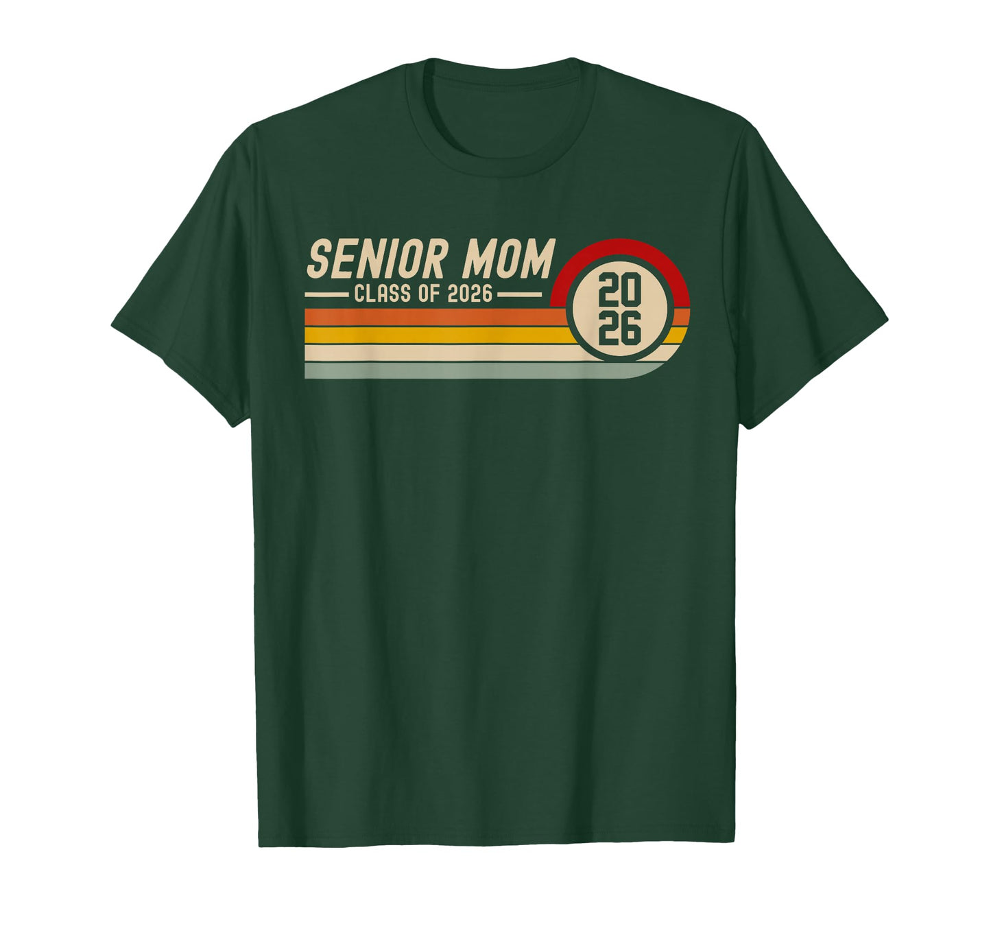 Senior Mom Class of 2026 Graduation 2026 Graduate Vintage T-Shirt