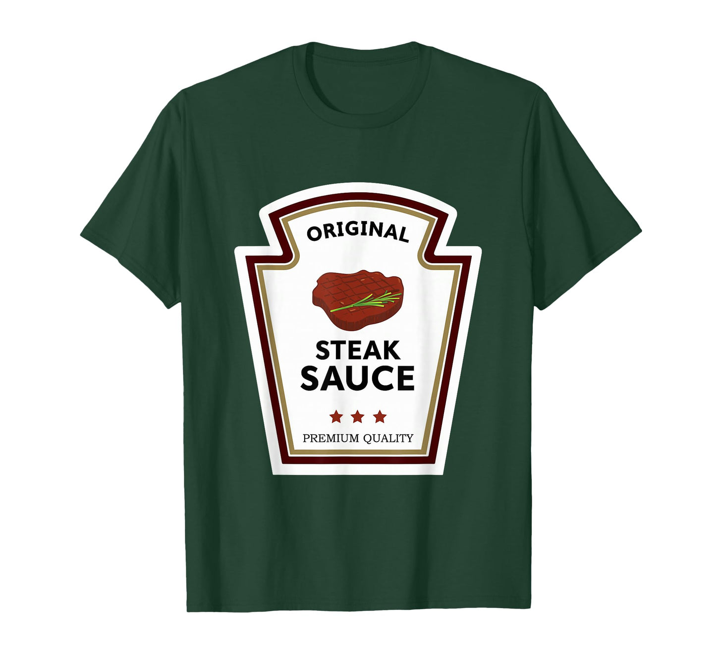 Original Steak Sauce Condiment Group Costume T-Shirt
