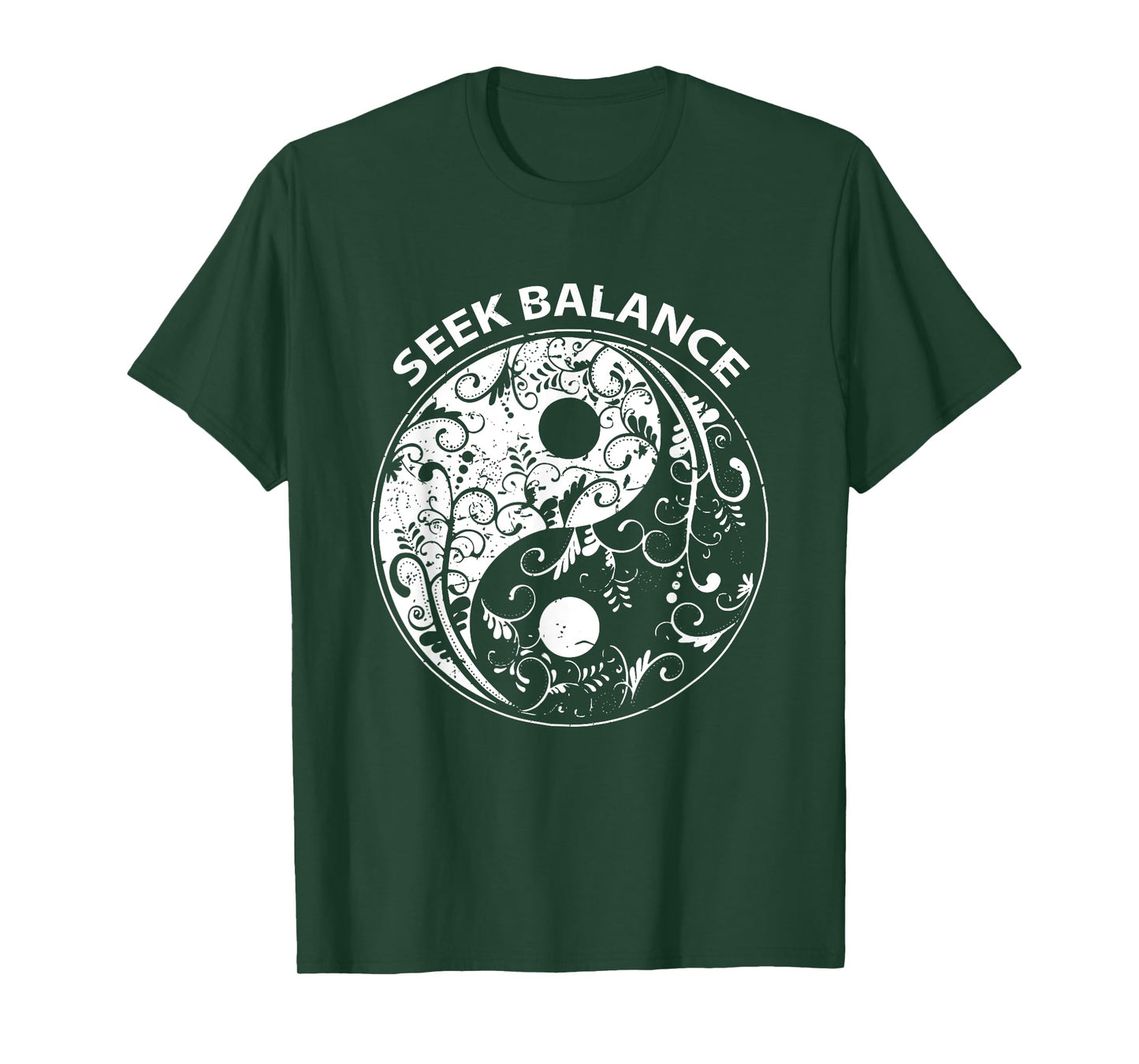 Yin Yang Spirit Mandala Native American Shamanic T-Shirt