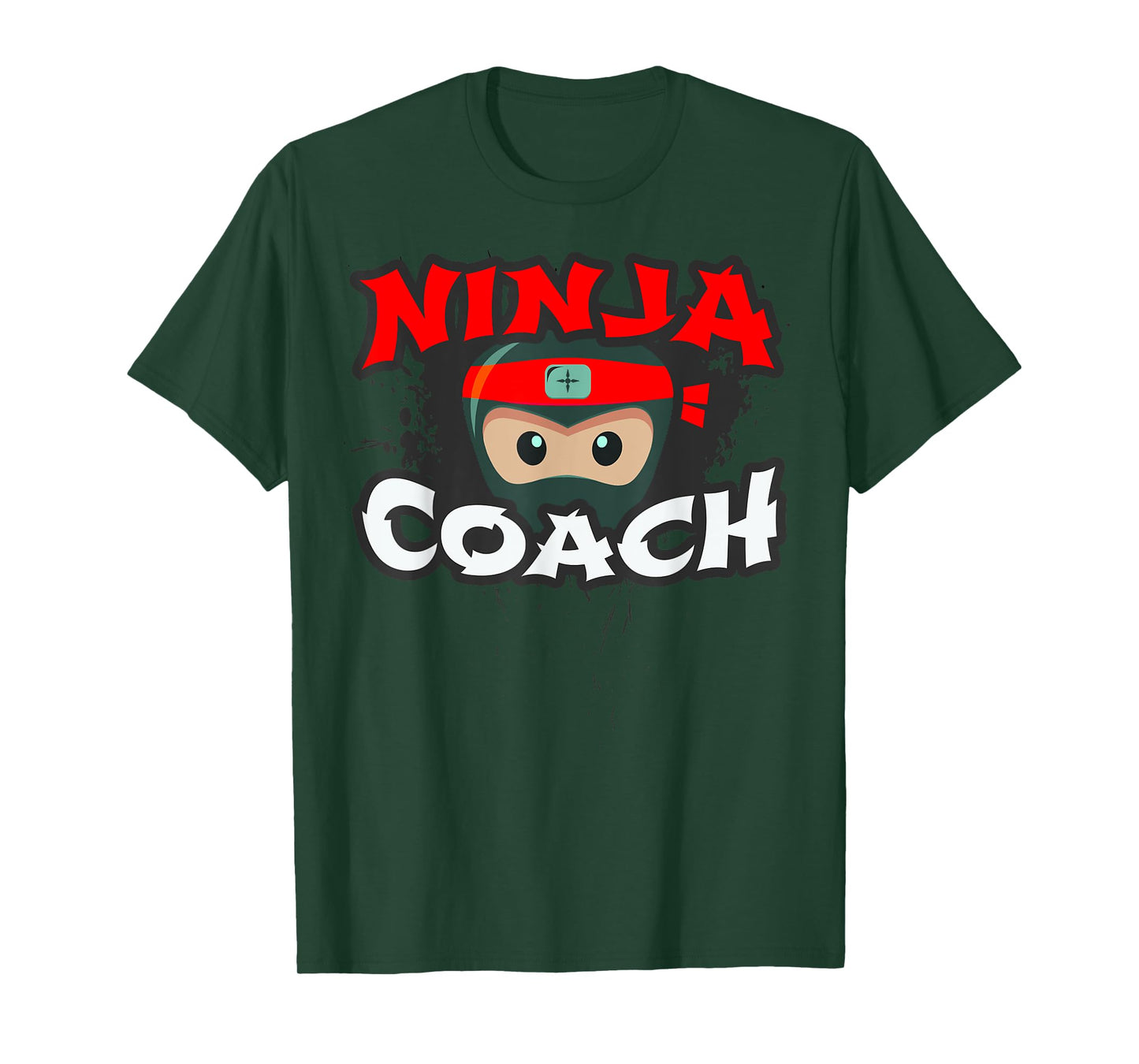 Ninja Coach Multitasking Gym Tot Trainer Motivator Crew T-Shirt