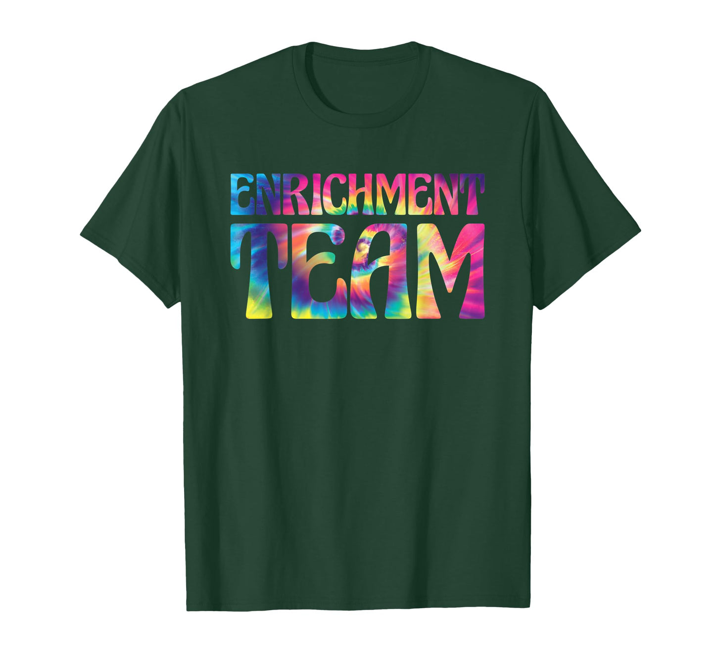 Enrichment Educator Tie-Dye Enrichment Team T-Shirt