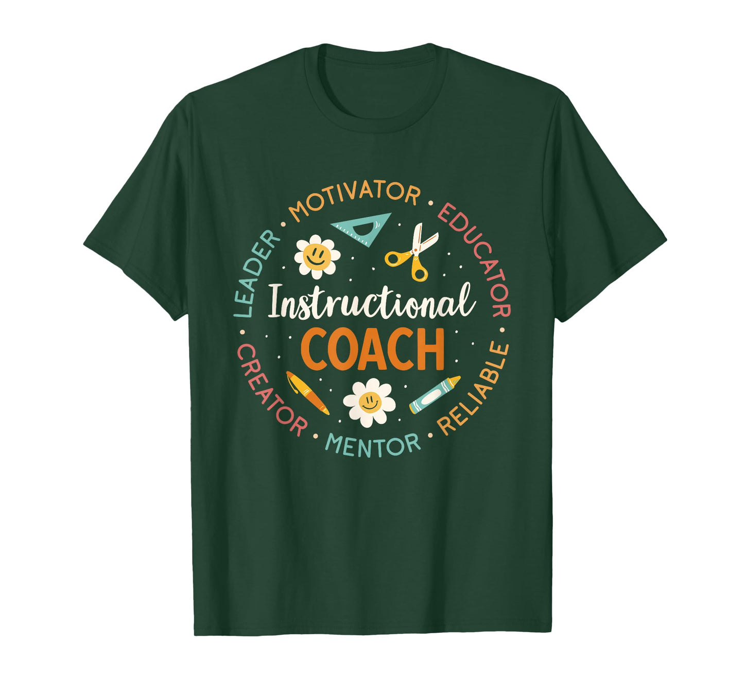 Instructional Coach Back To School Teacher T-Shirt