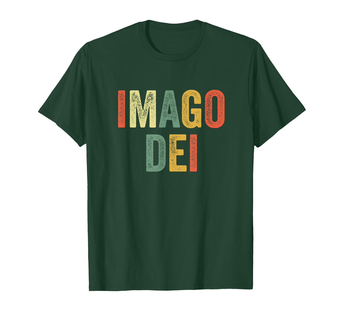Imago Dei Image Of God Follower Genesis Creation Bible Verse T-Shirt