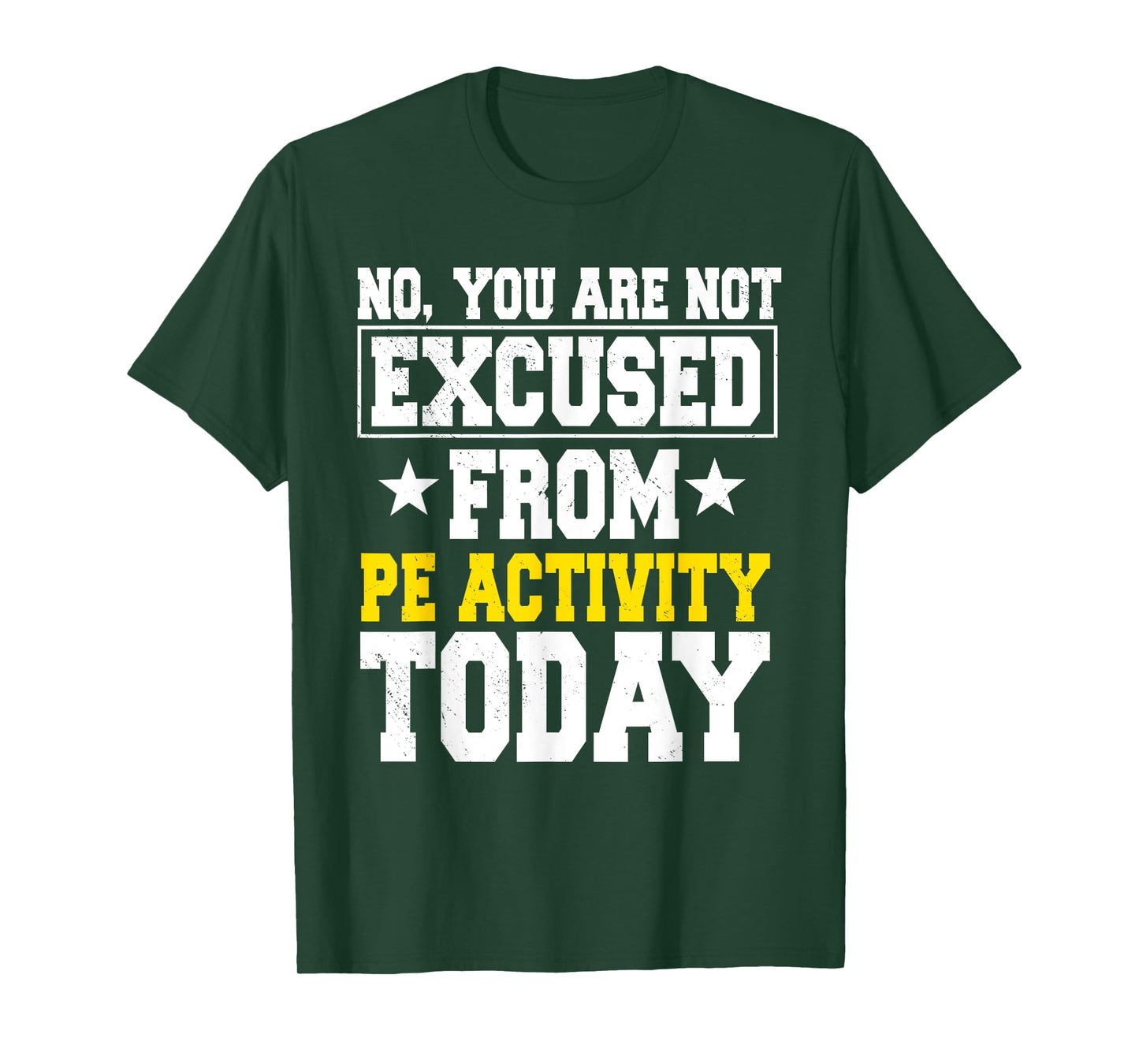 PE Teacher Physical Education Activity Instructor Gym Coach Men Women Girls Kids T-Shirt