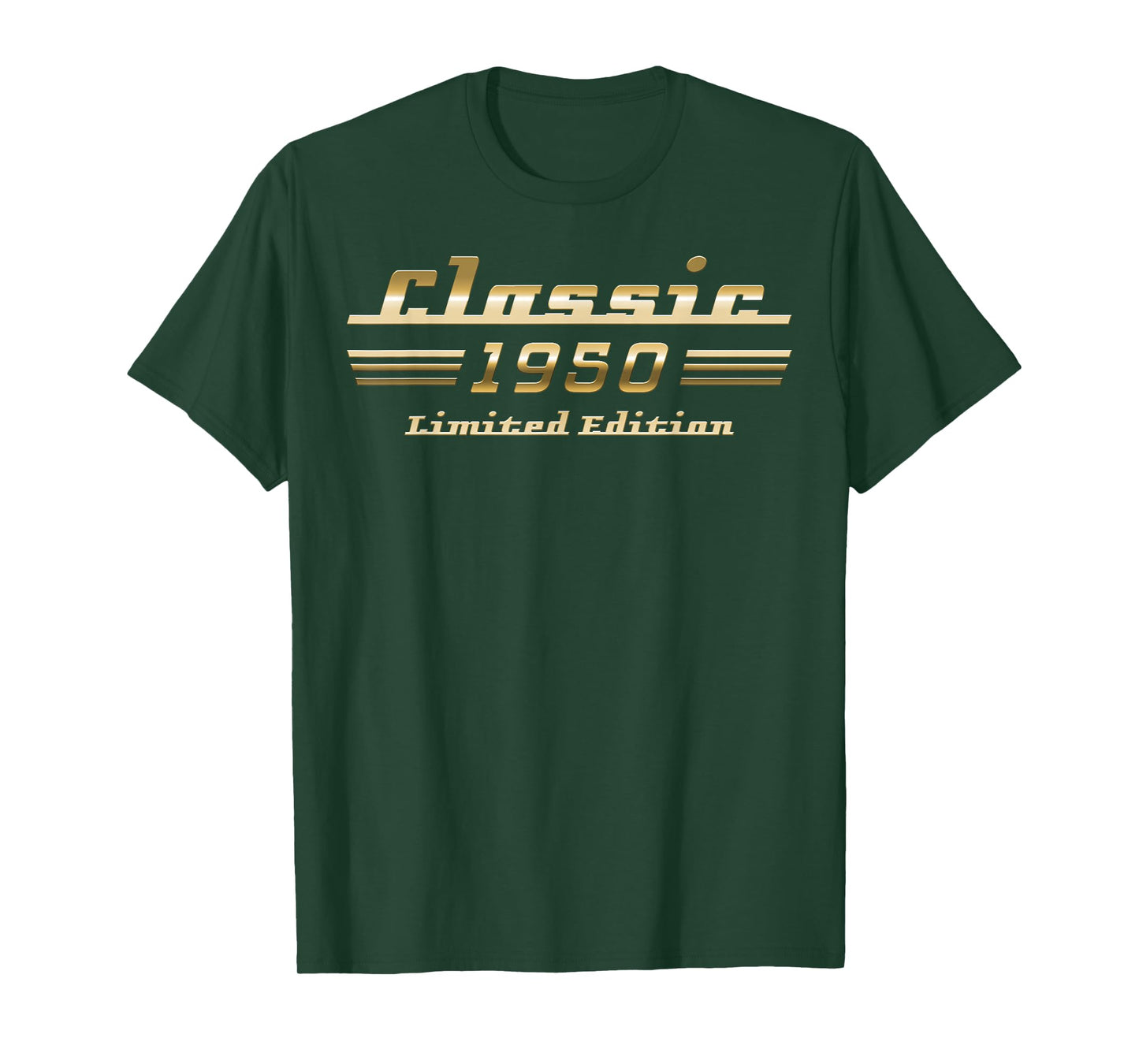 Classic 1950 Limited Edition Classic Car 75th Birthday T-Shirt