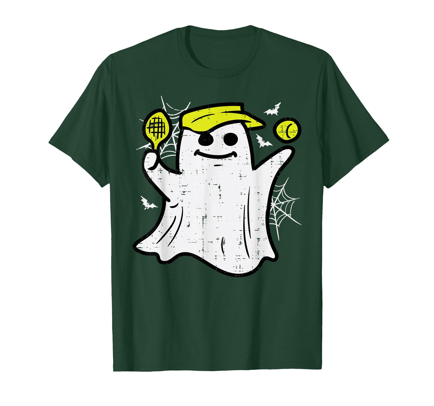 Halloween Pickle Ball Ghost Pickleball Costume Men Women Kid T-Shirt