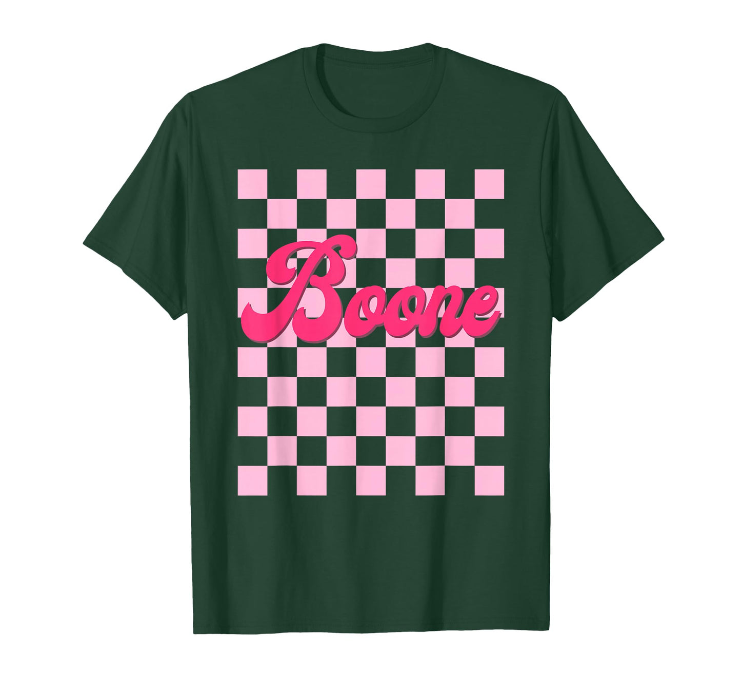 Boone Personalized Name Vintage Retro Girls Woman T-Shirt
