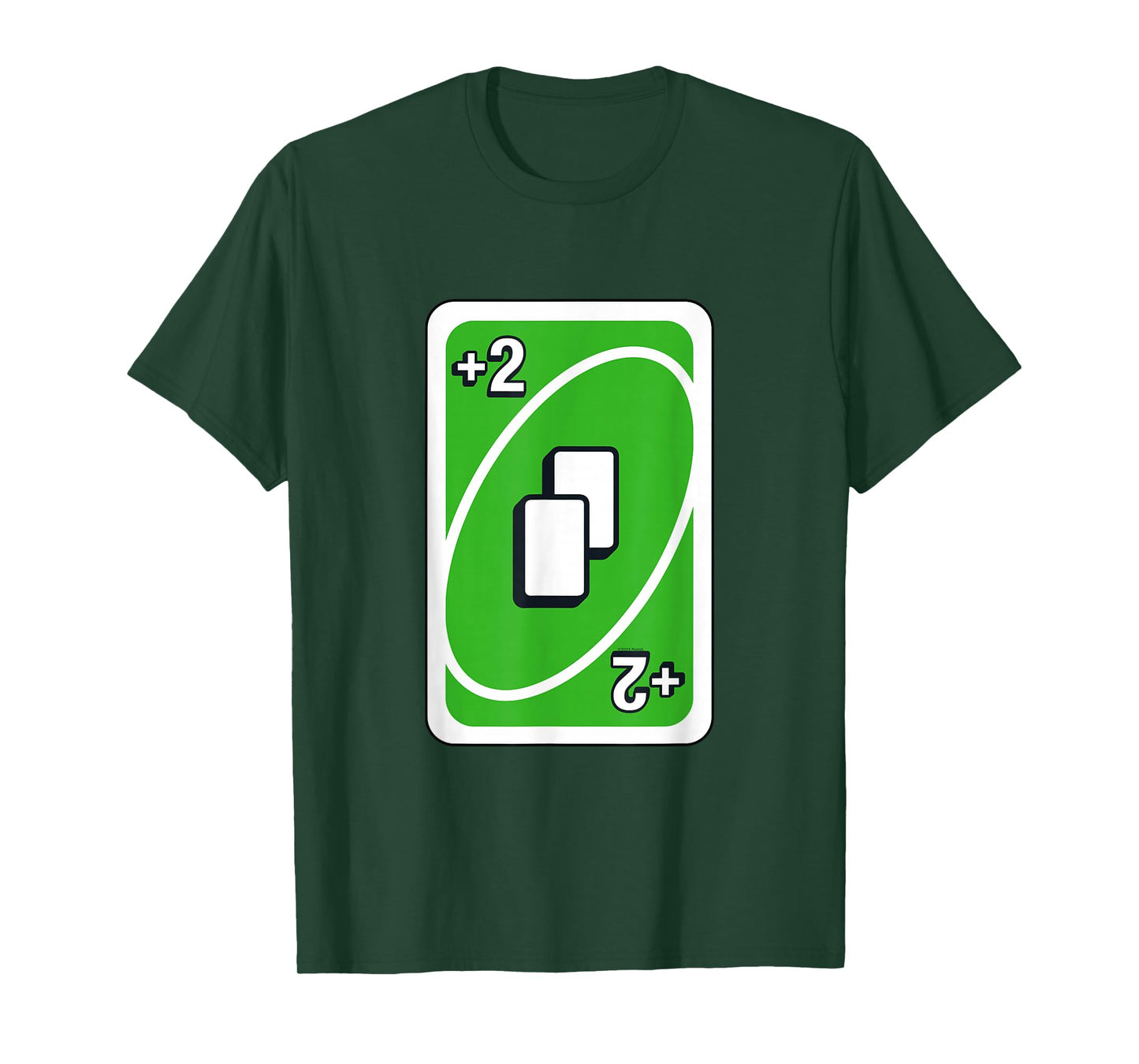 UNO - Green Draw Two Card T-Shirt