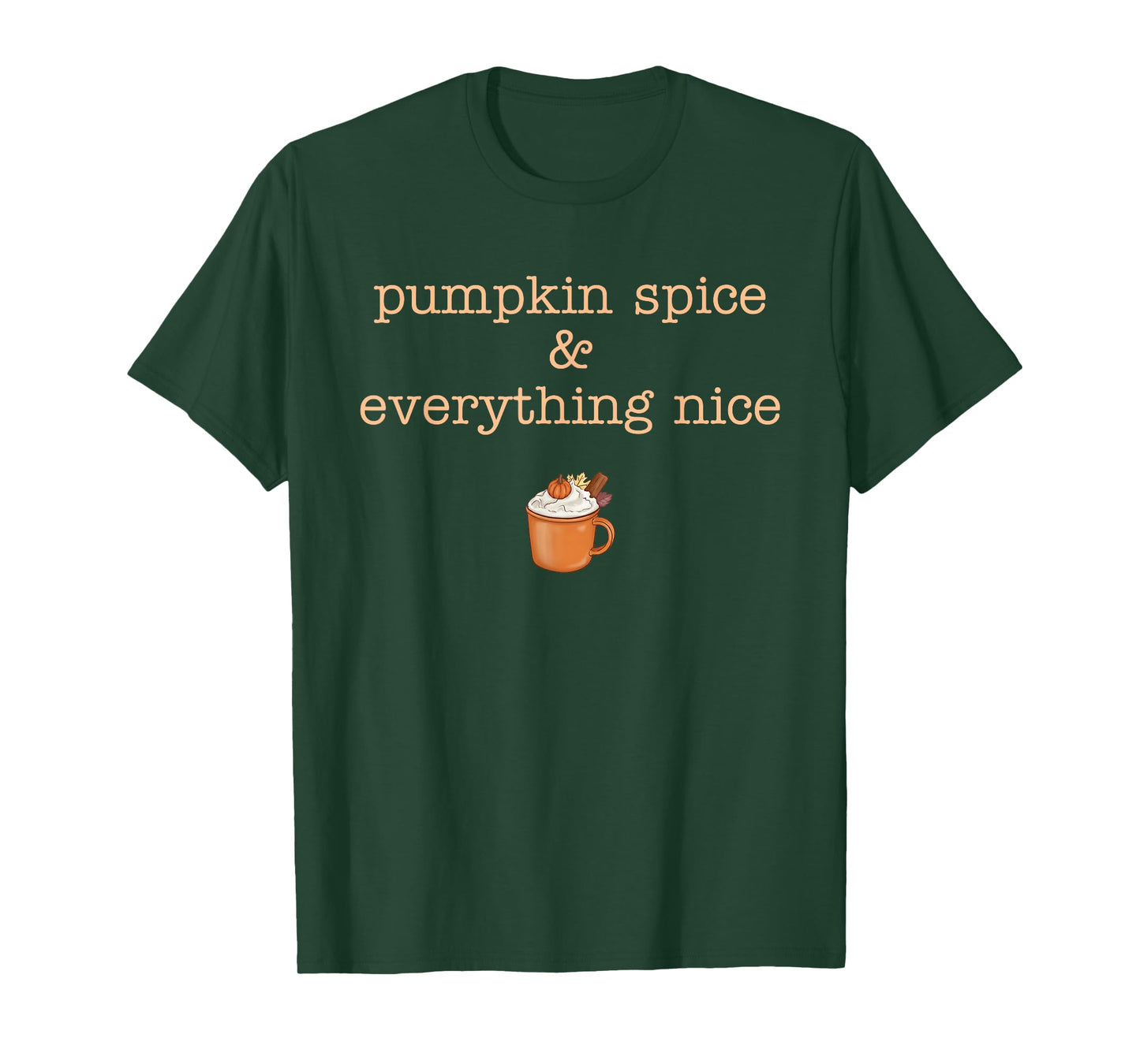 Pumpkin Spice, Everything Nice, Halloween Vibe T-Shirt