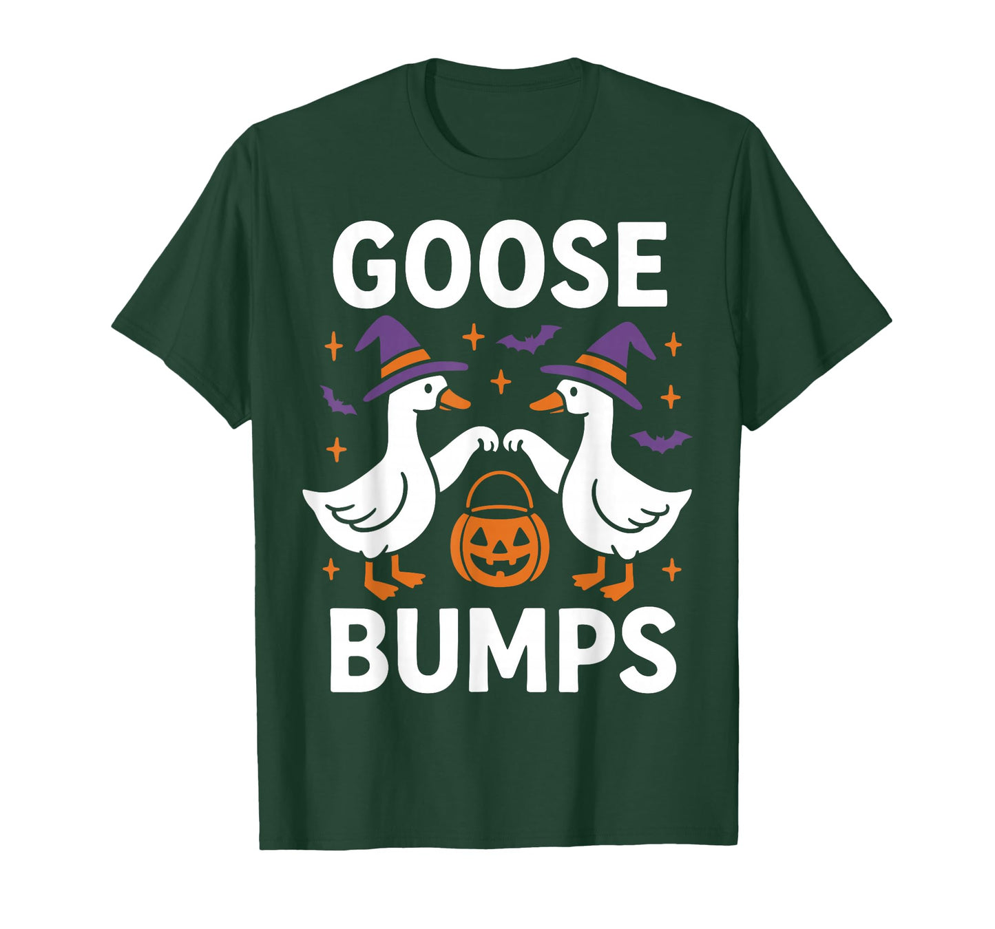 Goose Bumps Goosebumps Halloween Silly Meme Funny Fist Bump T-Shirt