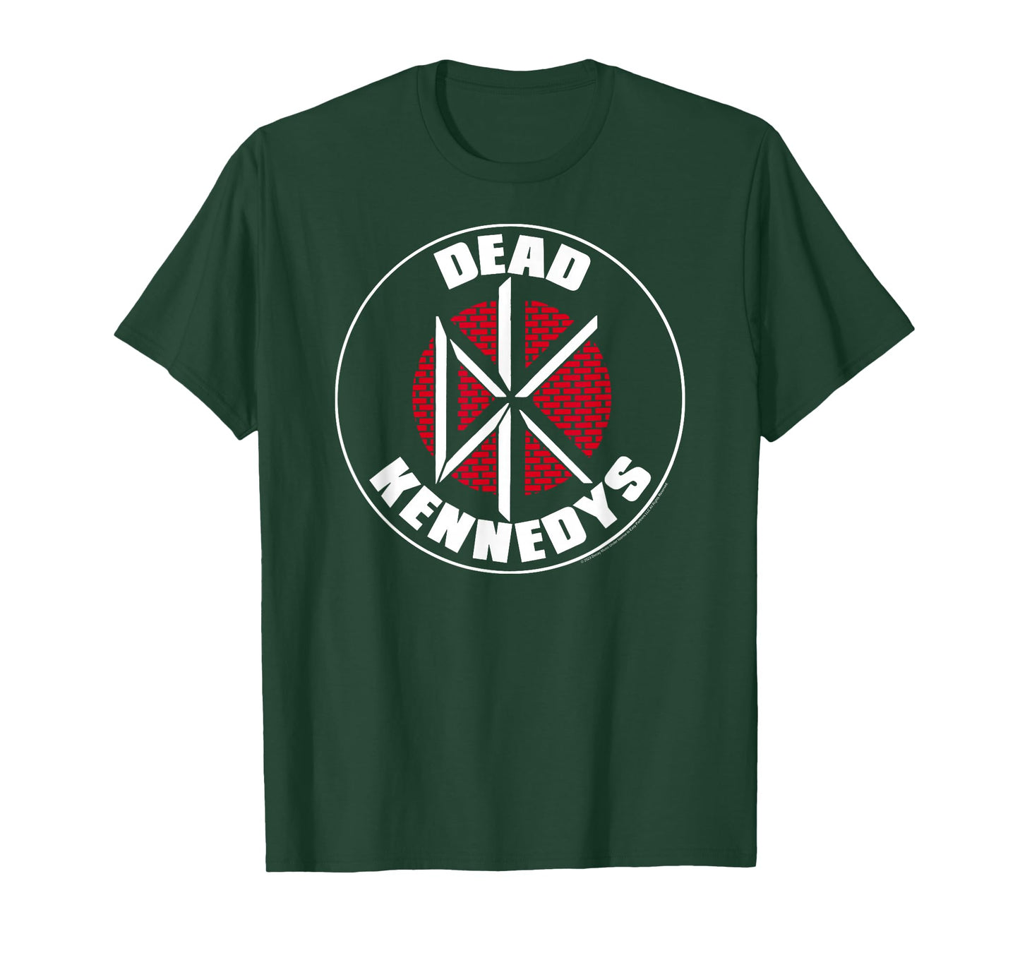 Dead Kennedys DK Brick Wall Logo Vintage Punk Band T-Shirt
