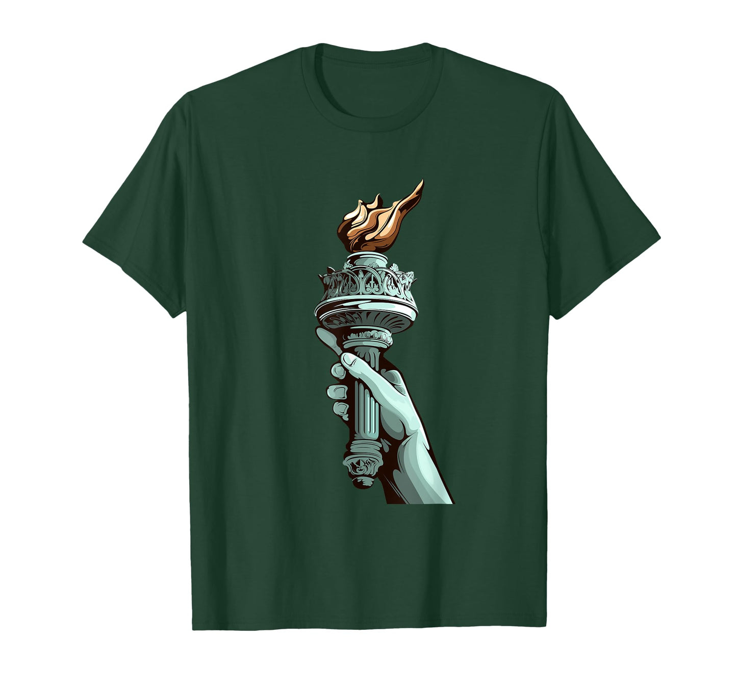 New York City Statue Of Liberty Freedom Cool Graphic Designs T-Shirt