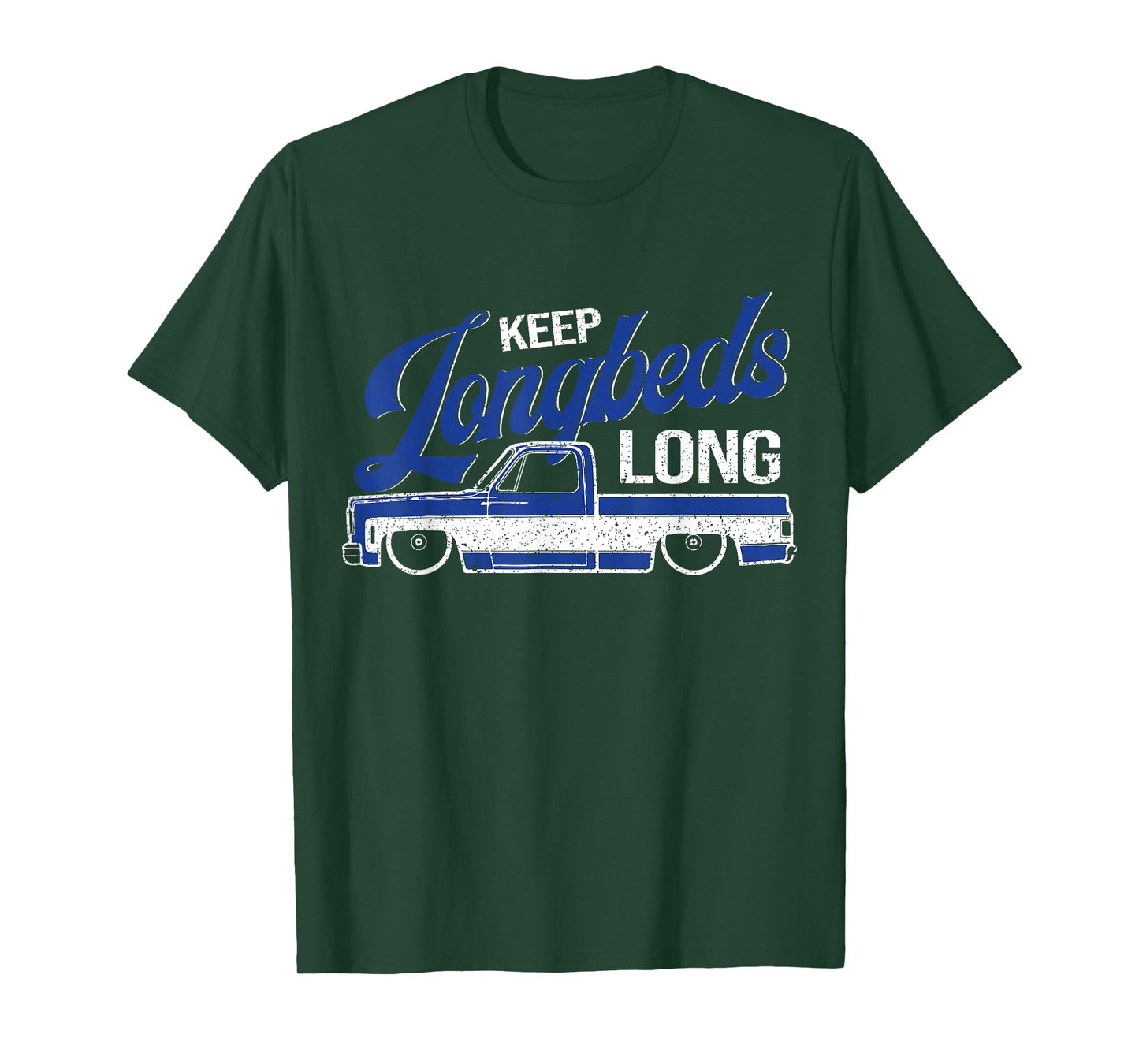 Squarebody Longbed Classic Square Body C30 C10 K10 Truck T-Shirt