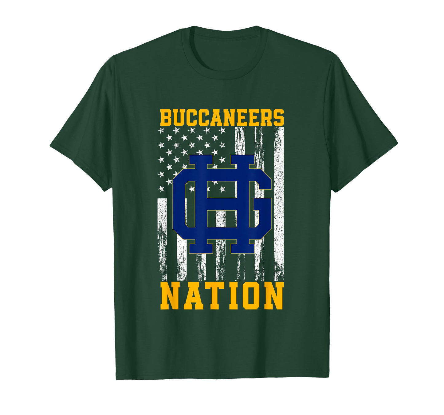 Grand Haven Buccaneers Logo Nation HS T-Shirt