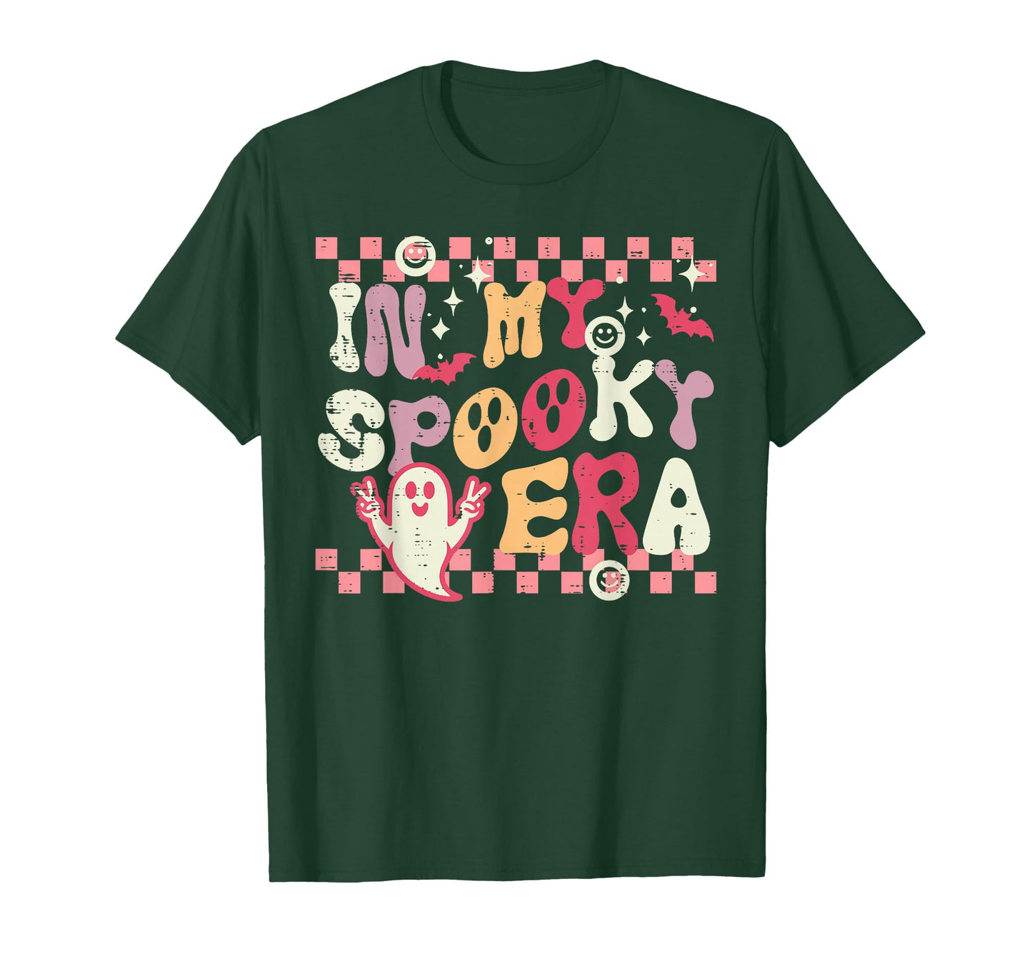 Halloween My Spooky Era Retro Costume Groovy Women Men Kids T-Shirt